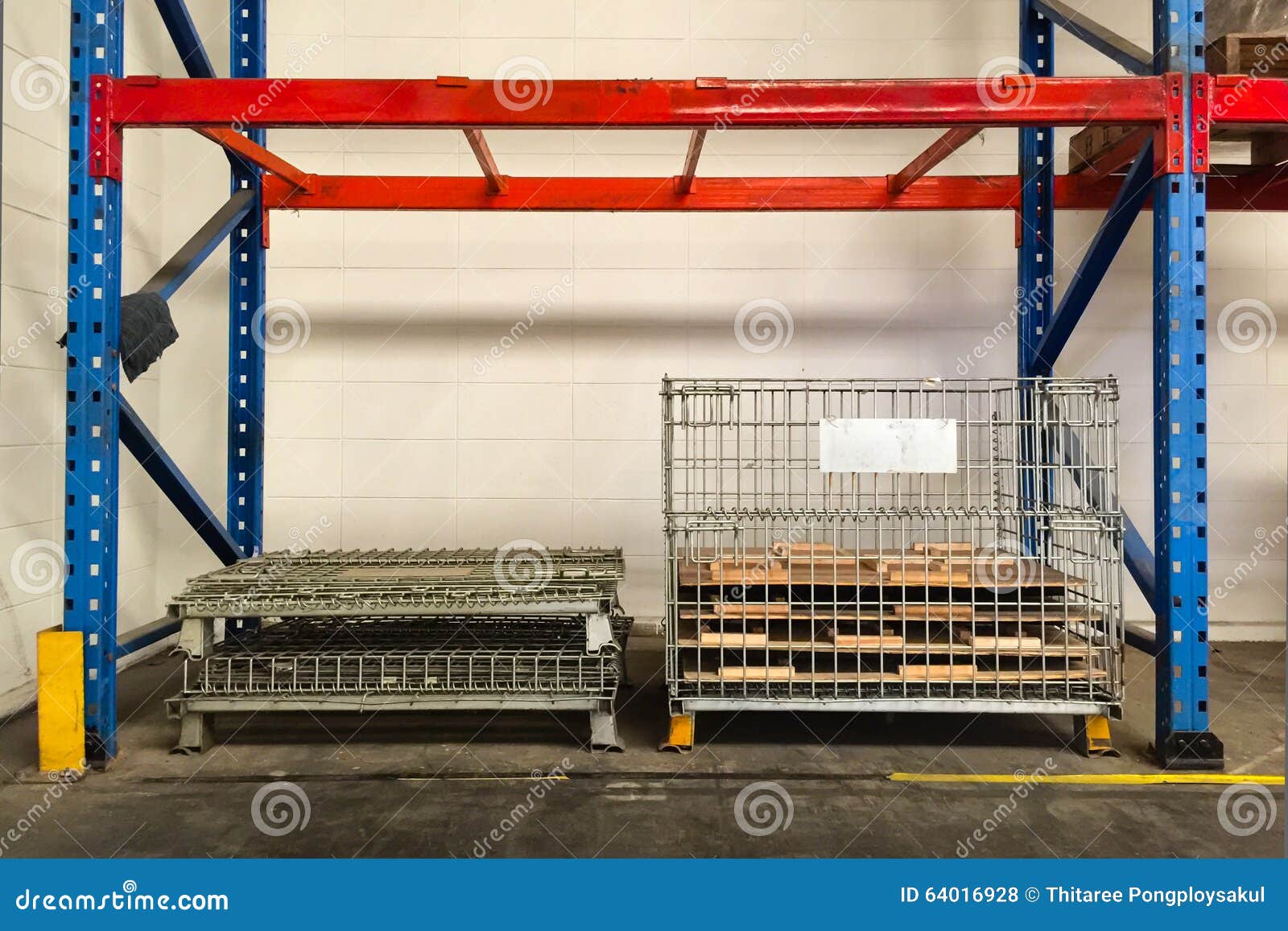 Storage Stand In Warehouse Stock Photo Image 64016928