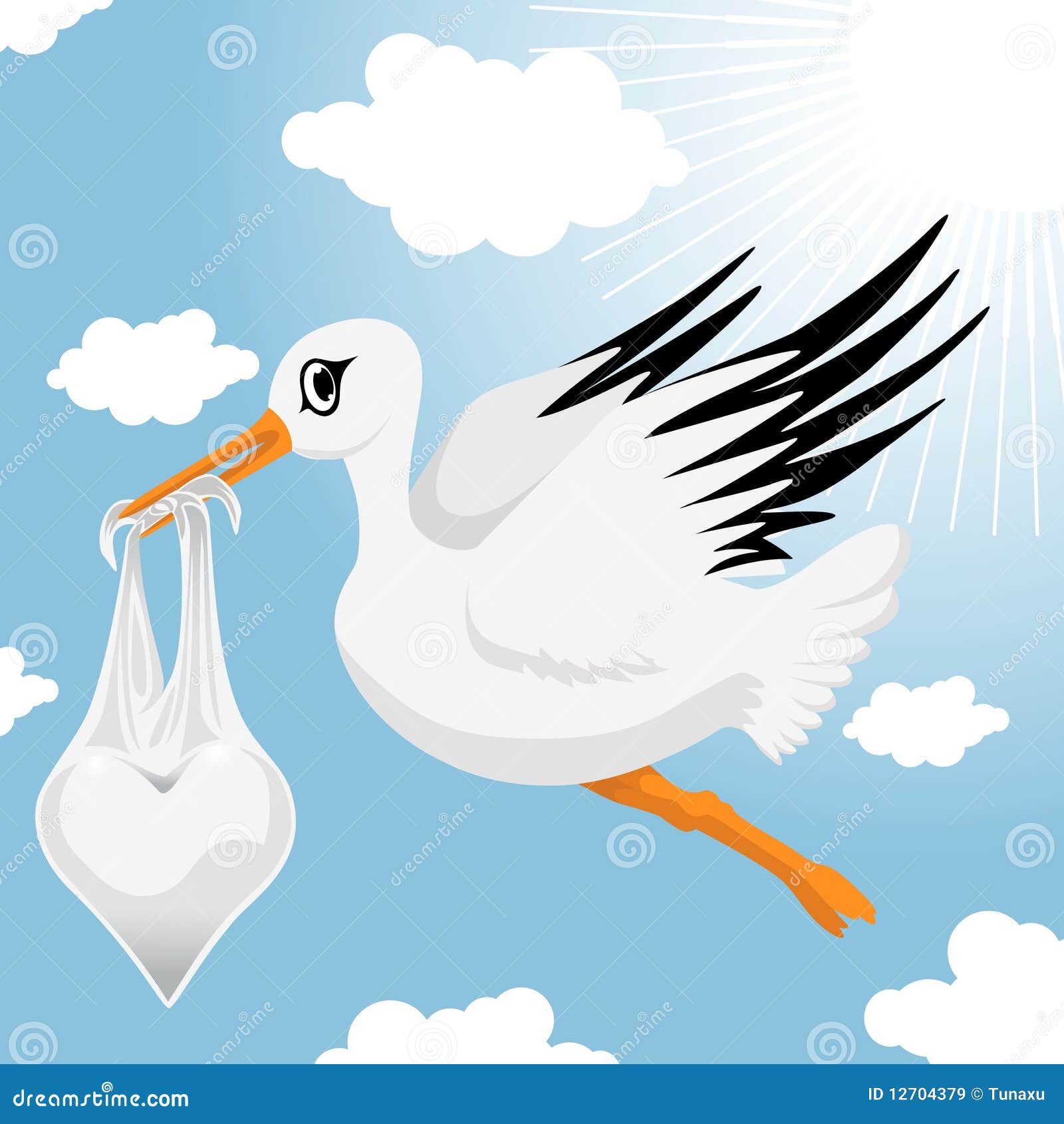 clipart baby storch - photo #22