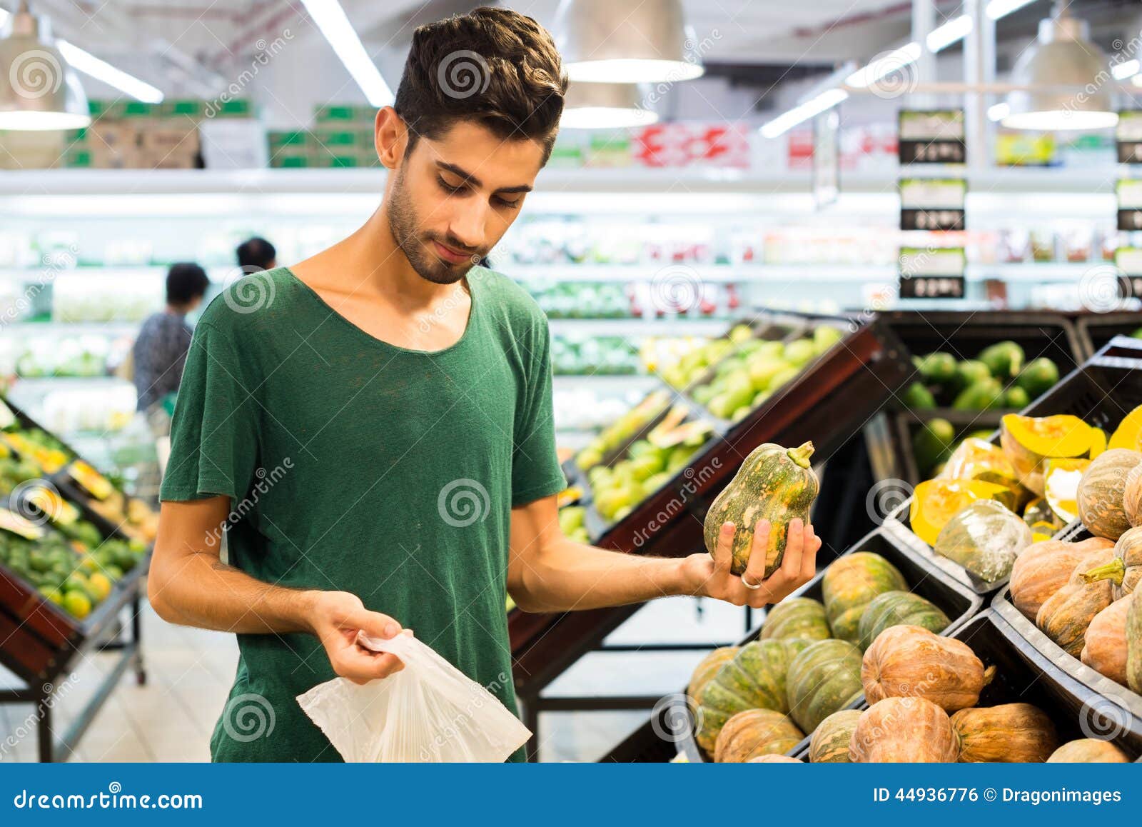 In the store stock photo. Image of customer, food, fresh 44936776
