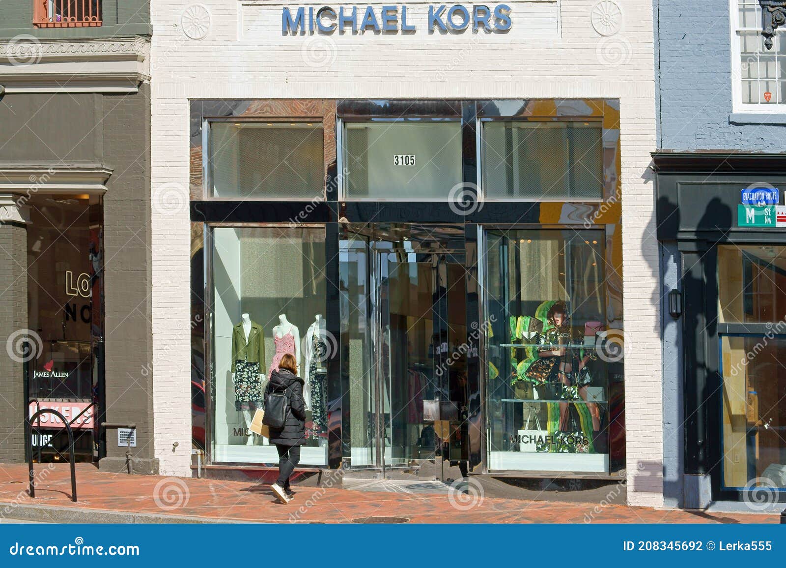 Store Michael Kors in Washington, DC Editorial Photography