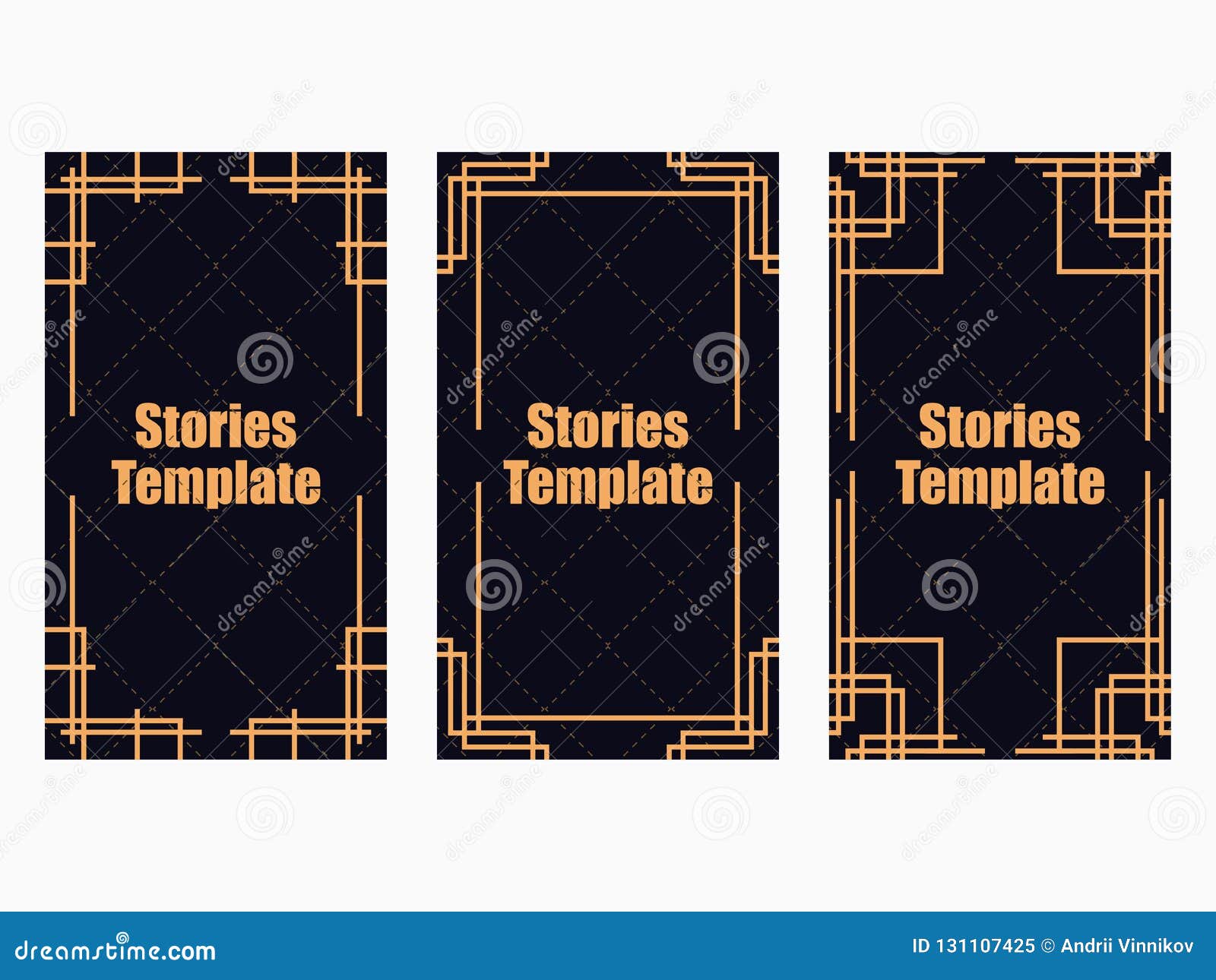 Style. Border Stories ... Art Vintage Template Linear Deco Deco Border Linear Stories Art Style. ... Template Vintage