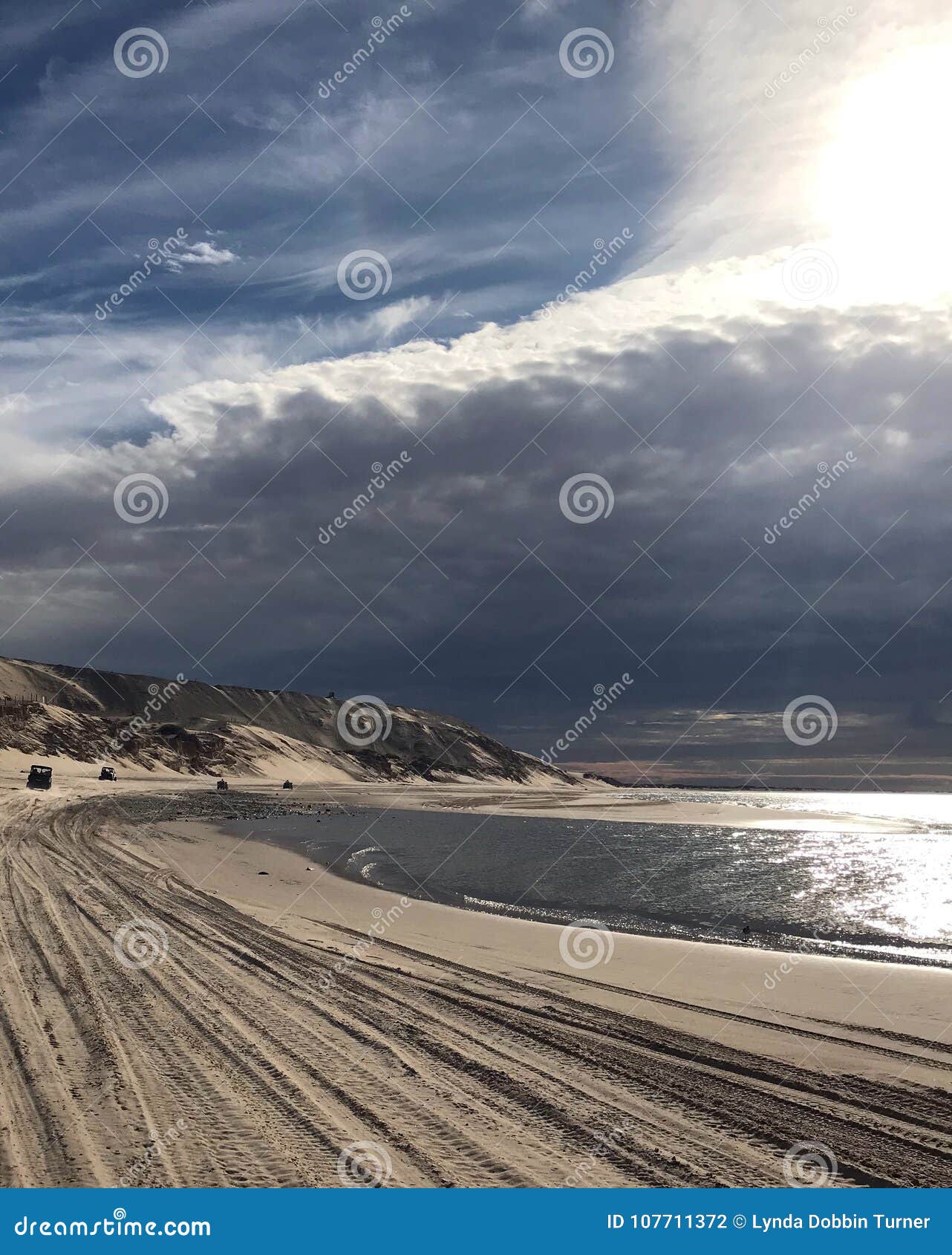 storm cloud brewing, shores of sea of cortez, el golfo de santa clara, mexico