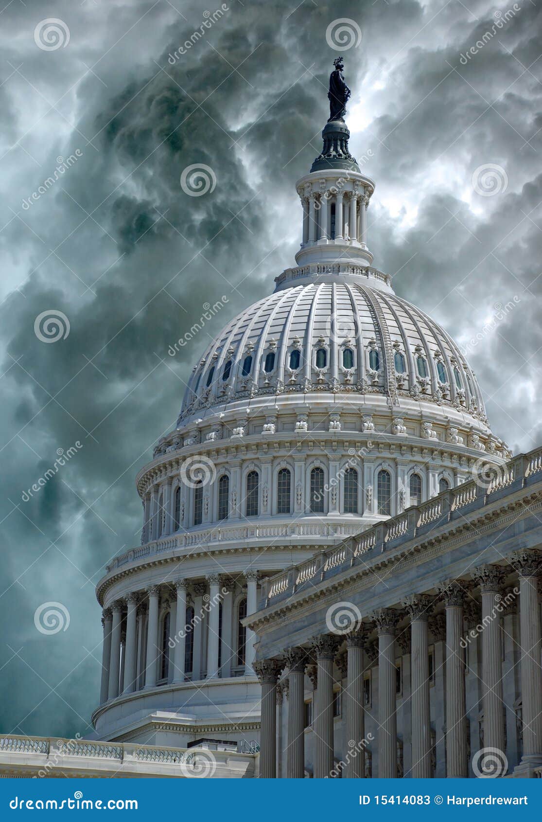 storm descends on capitol hill