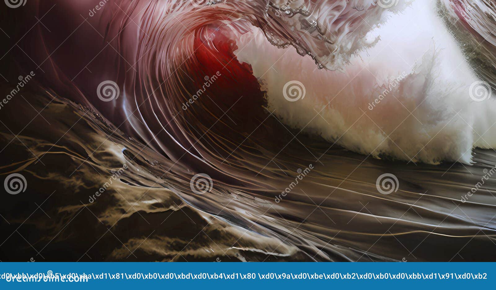 Storm on Ocean in Motion. Nature Background with Wave Stock ...