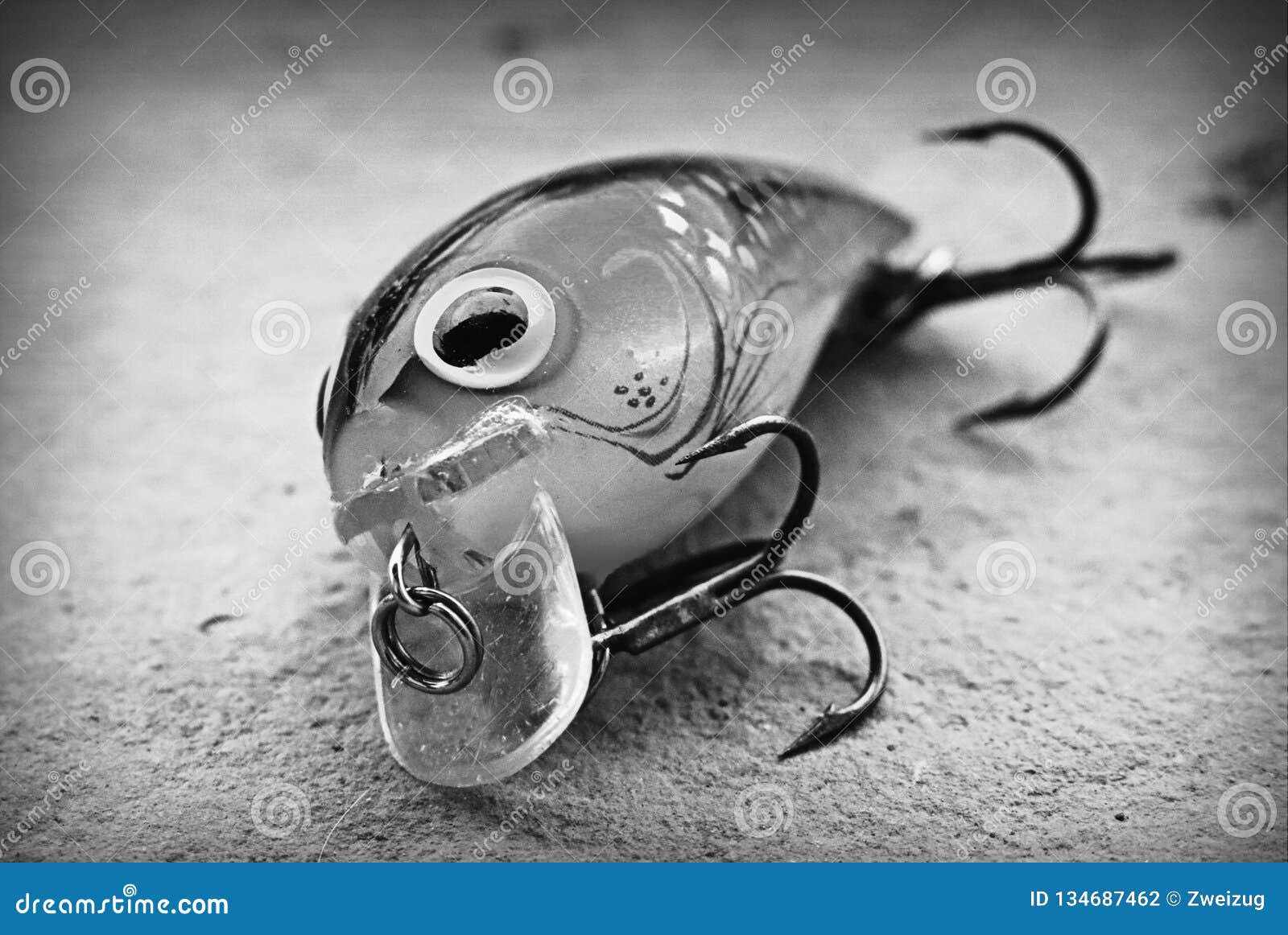 Storm Wiggle Wart Fishing Lure Plug Stock Photo - Image of parachute,  mayfly: 134687462