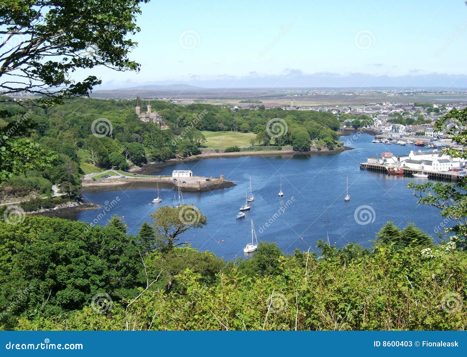 Stornoway, Isle of Lewis, Scotland Stock Image Image of port, capital