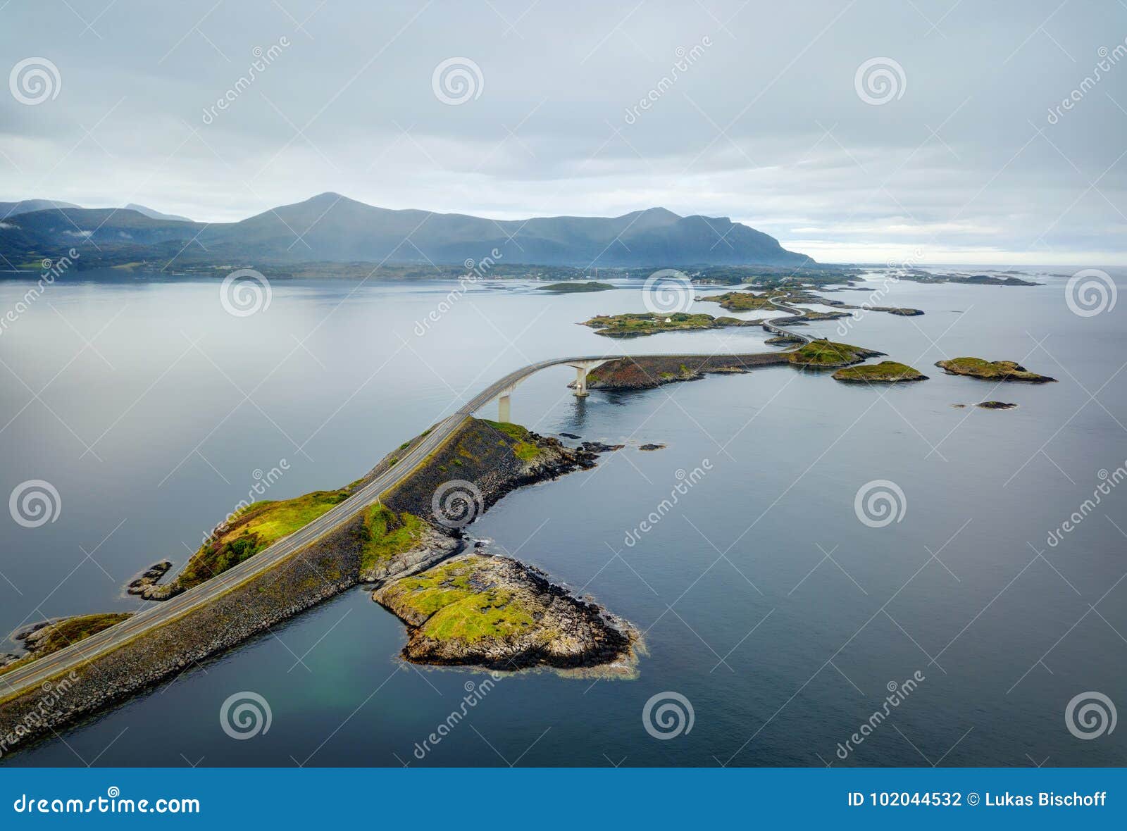 storseisundet bridge, atlantic ocean road norway