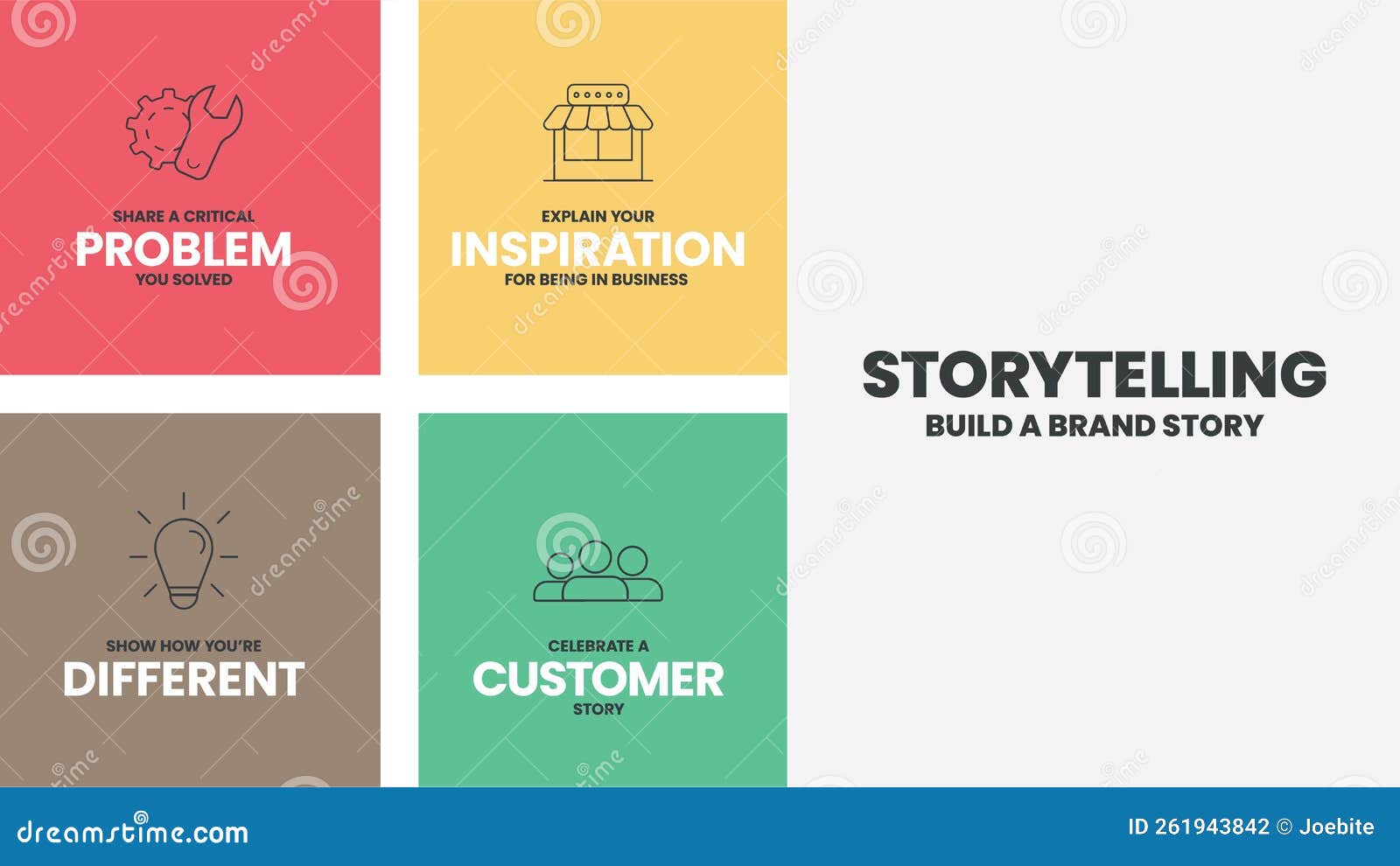 Storyteller Brand Digital Logo Icon. Story Teller Illustration Badge