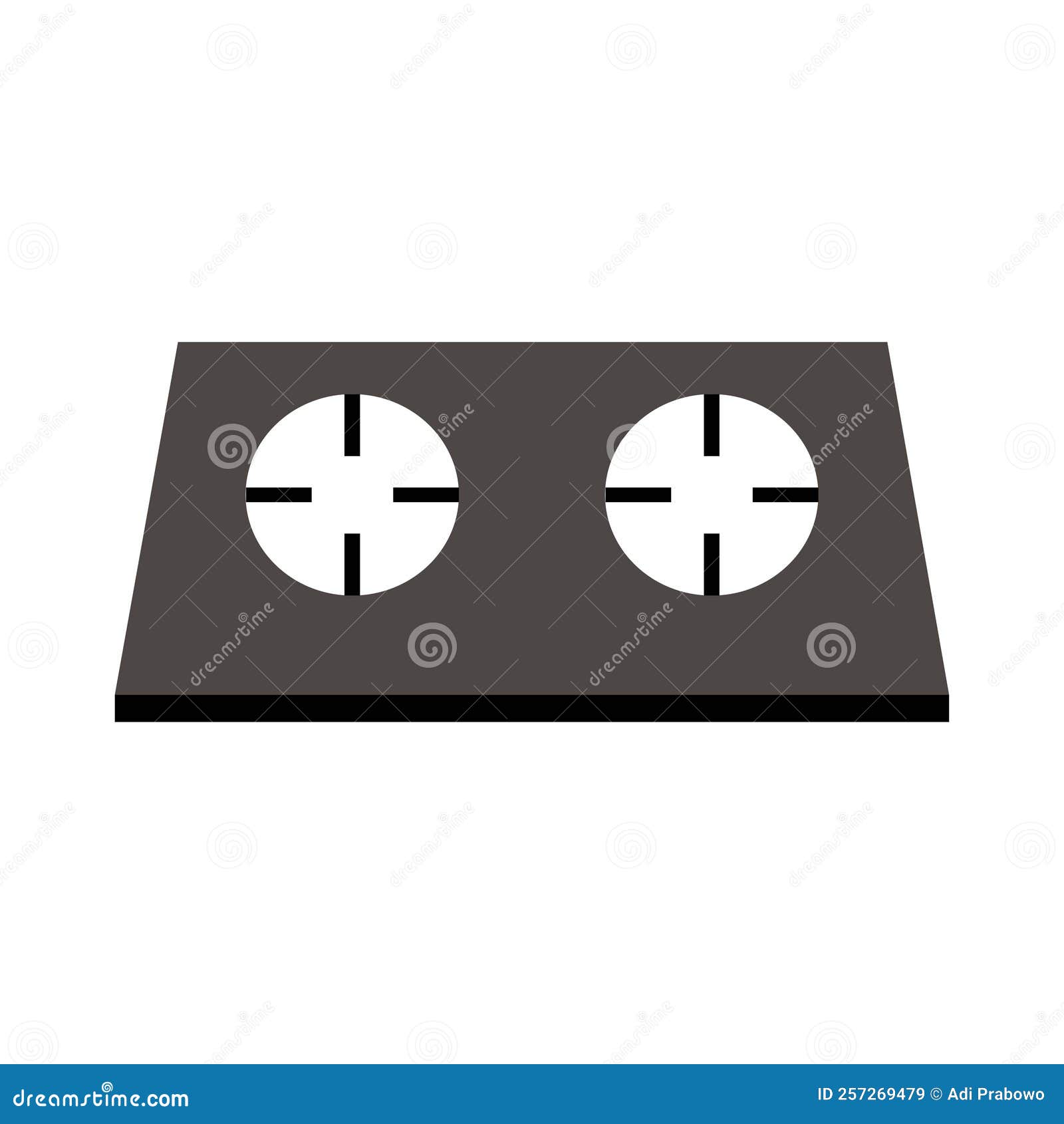 Stove Icon Logo Vector Design Stock Vector Illustration of house