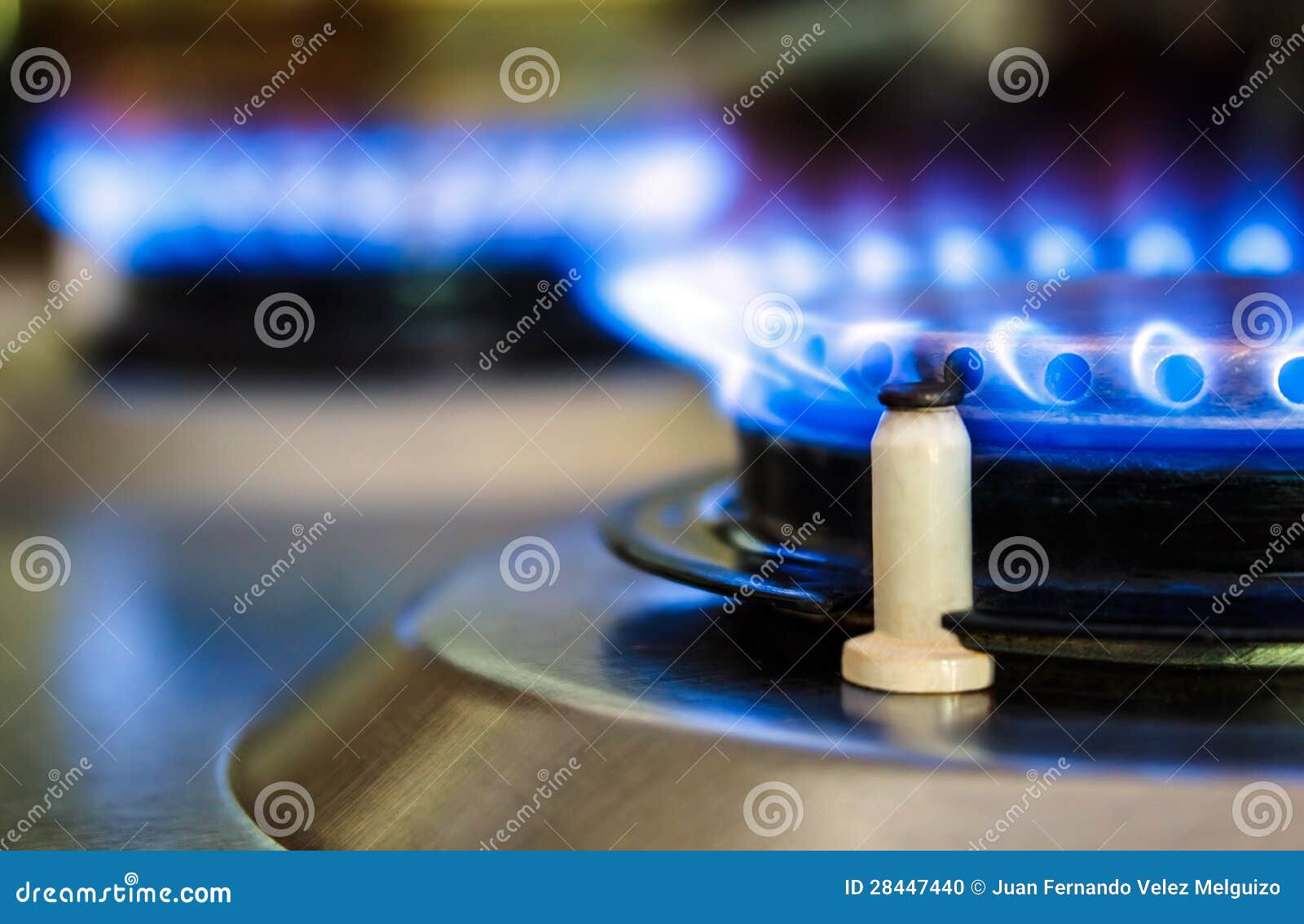 Stove Natural Gas Burners stock photo. Image of flame 28447440