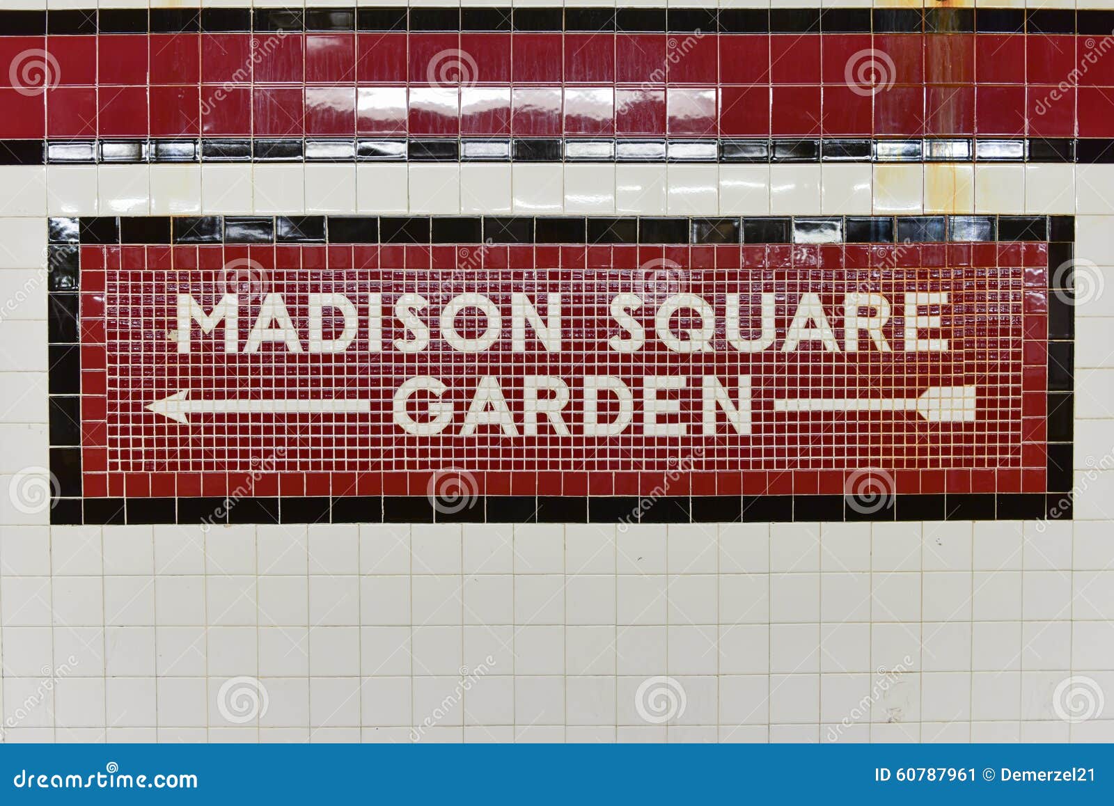 34 Strasse Penn Station Subway Stopp Nyc Stockbild Bild Von