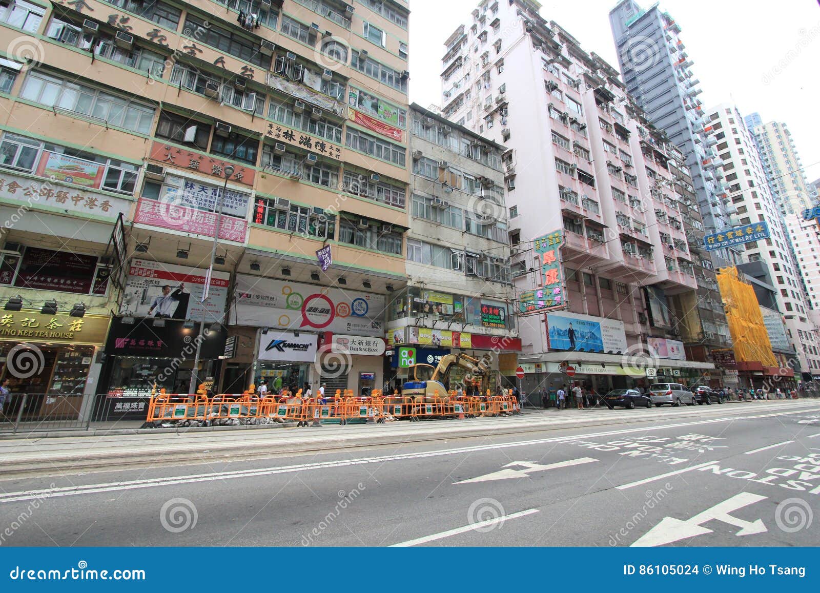 Straatmening in Hong Kong Causeway Bay Redactionele Stock Afbeelding ...