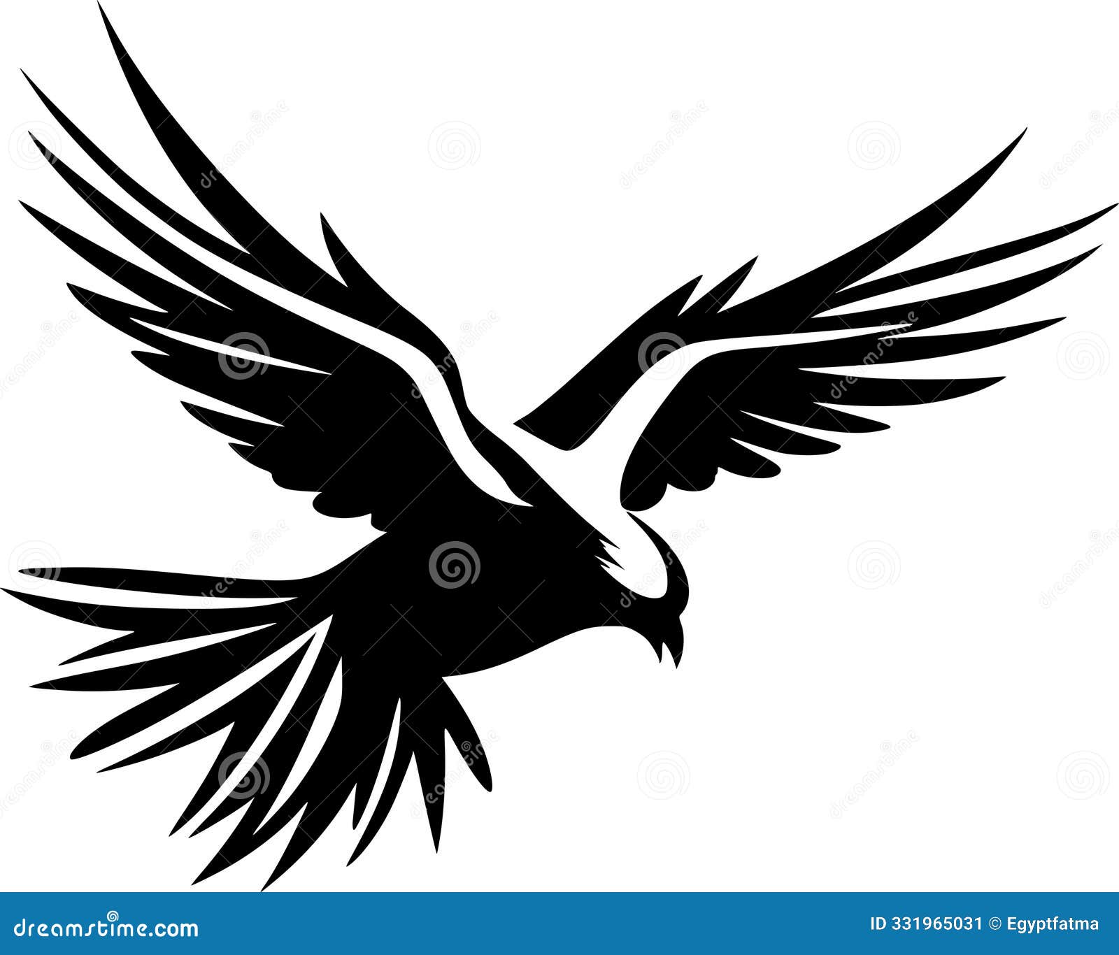 pigeon - minimalist and flat logo -  