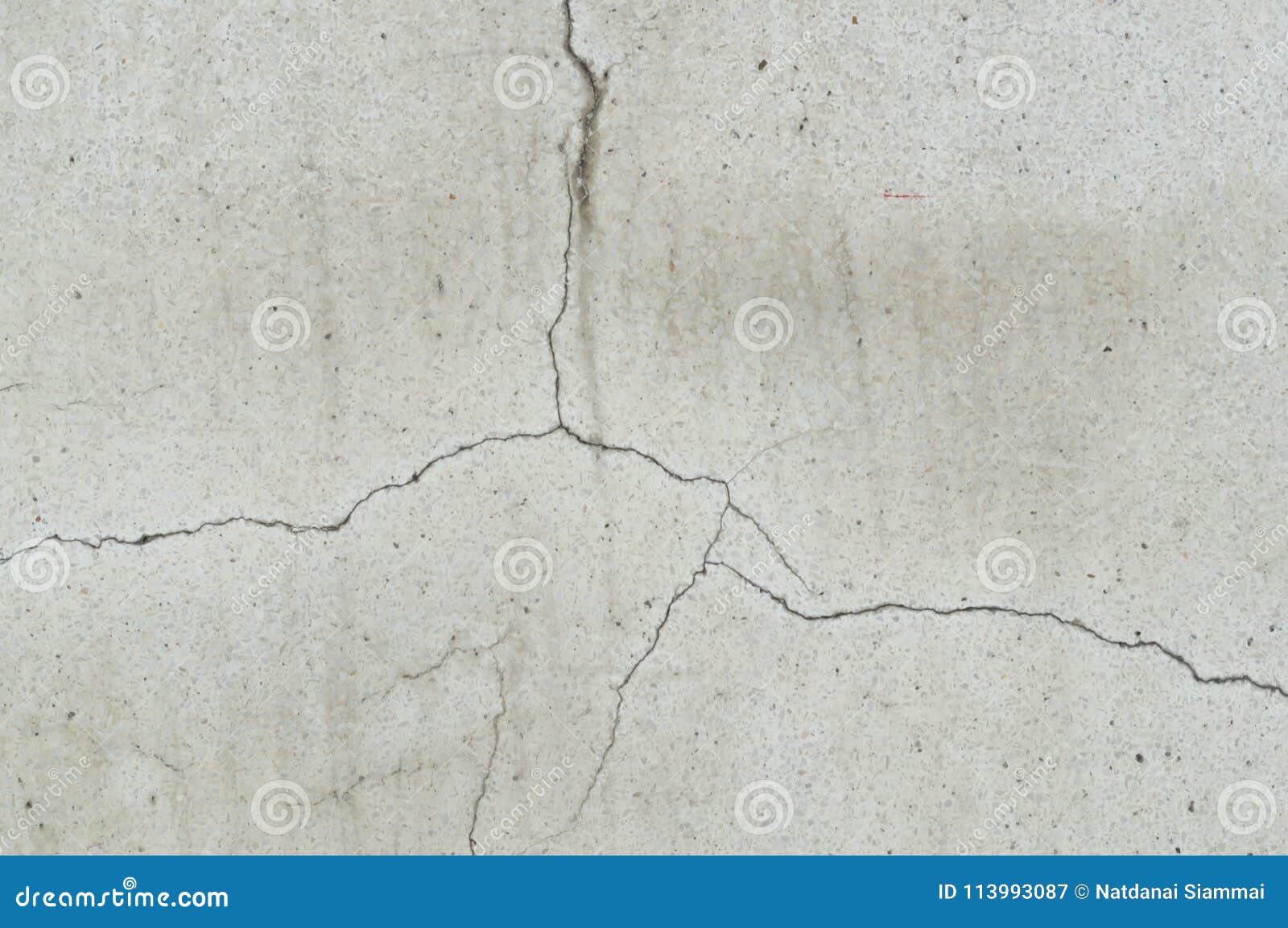 Strange Cracking Concrete Wall Texture Background Stock Image - Image
