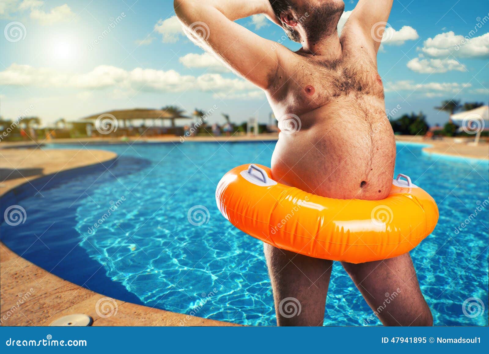 Naked Guy Swimming 71