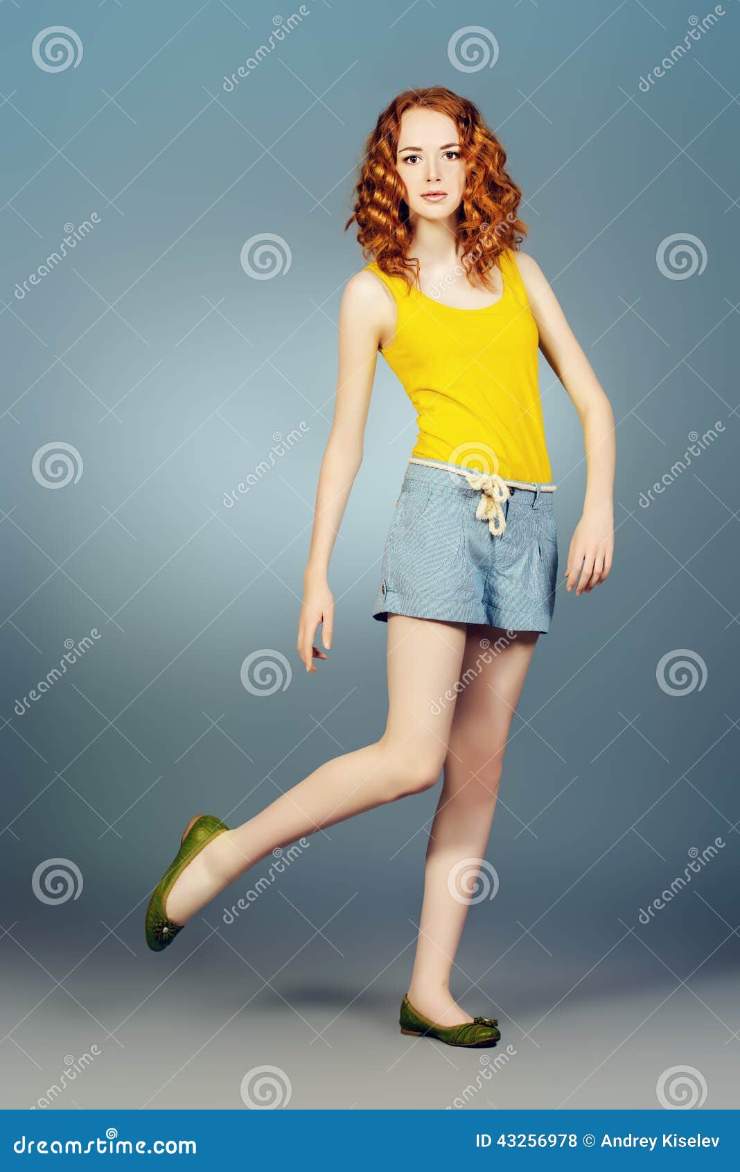 Strange Pose Stock Photo - Image: 43256978