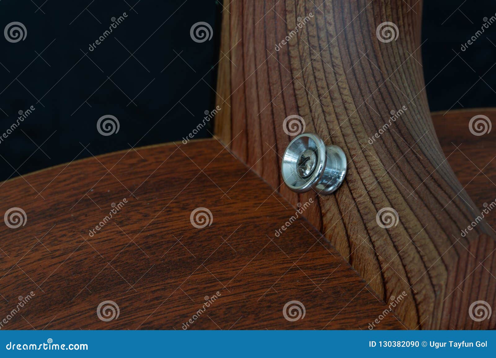 Strap Pin of Acoustic Guitar Stock Photo Image of board, music 130382090