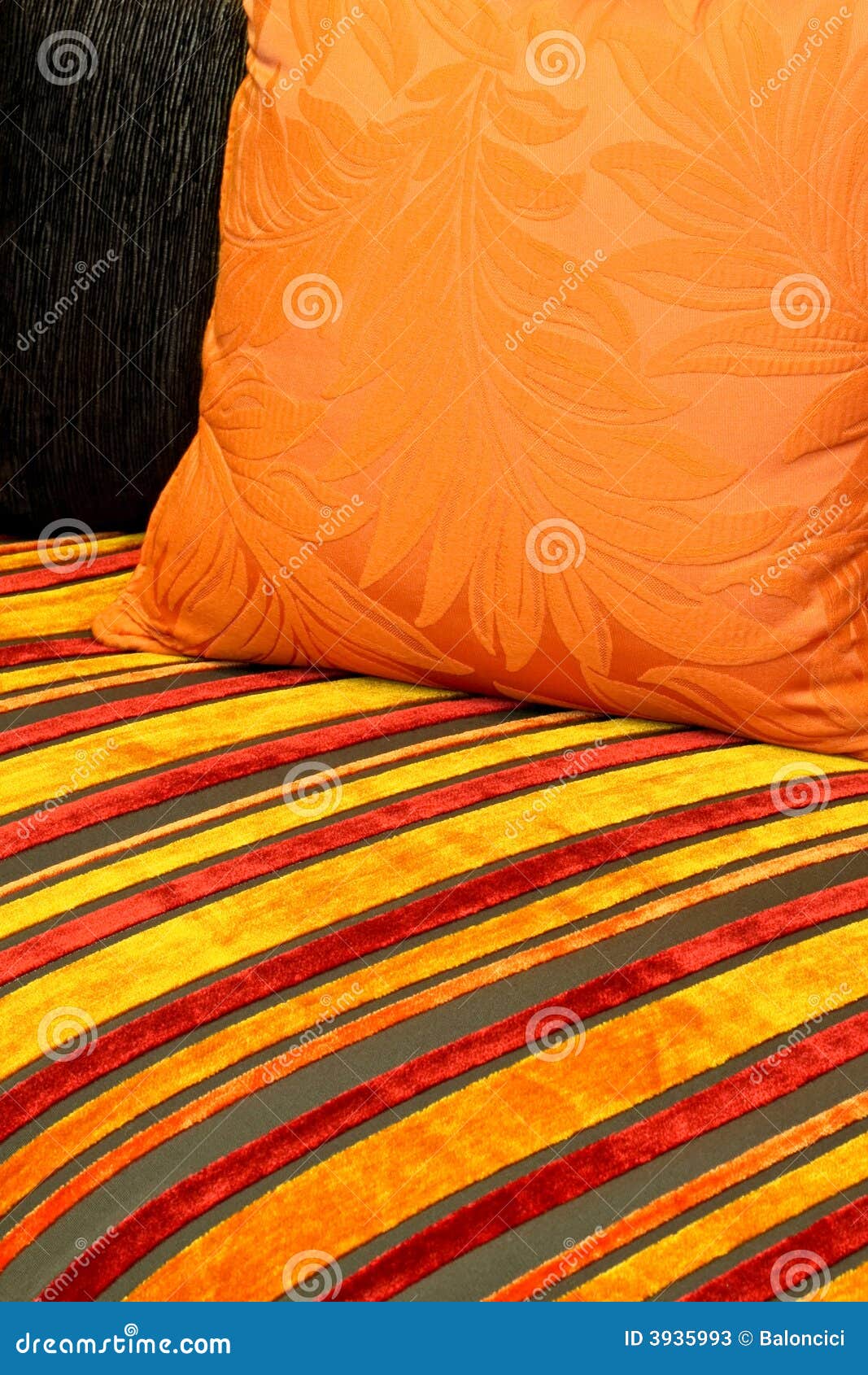 Straps and pillow stock image. Image of cushions, colourful 3935993