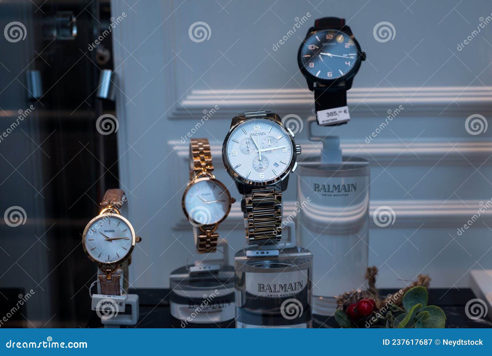 Watches a Luxury Jewelry Store Showroom Editorial - Image of editorial, display: 237617687