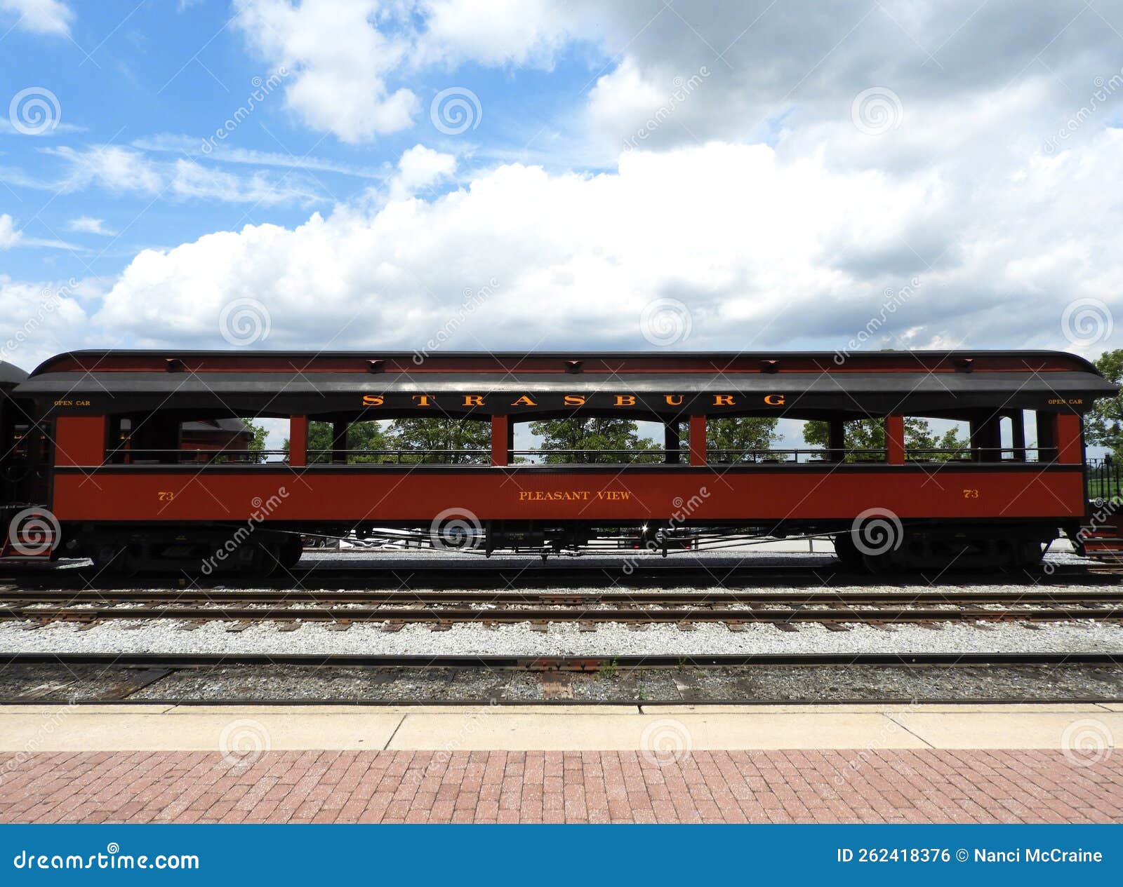 Strasburg, PA Strasburg Railroad Cars Editorial Image CartoonDealer