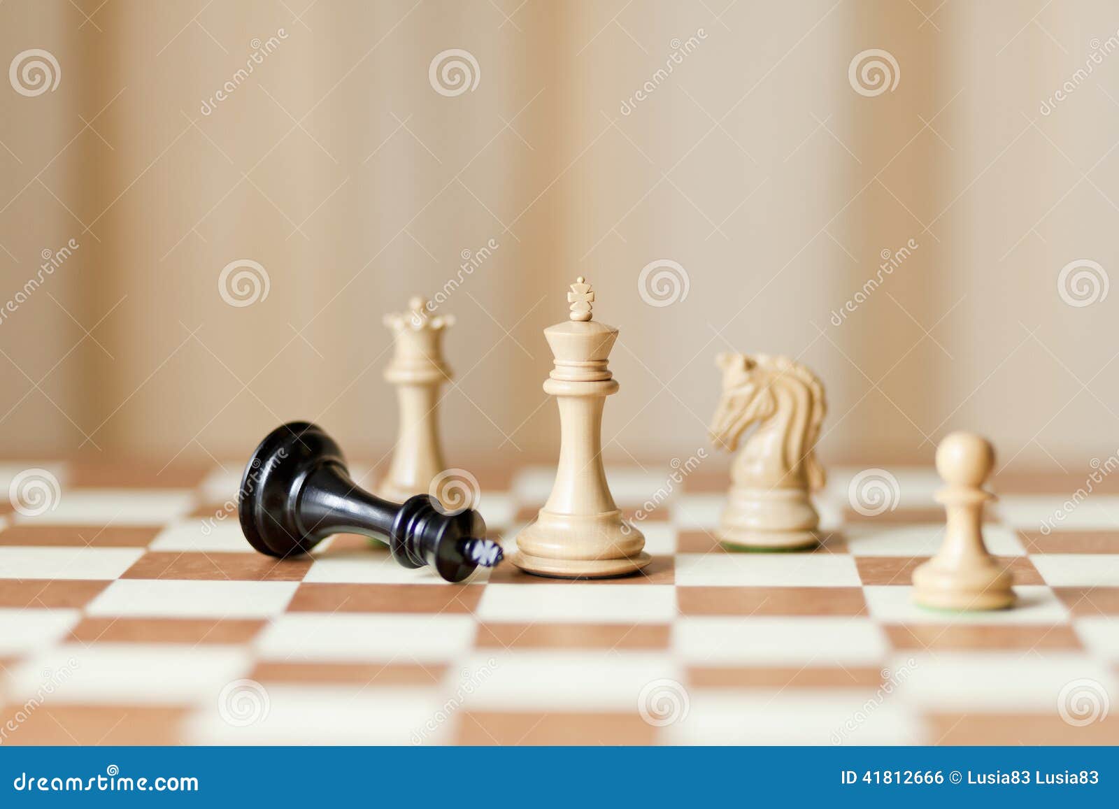 Strategic Moves, Chess Game Stock Photo - Image of chess, chessboard:  41812666