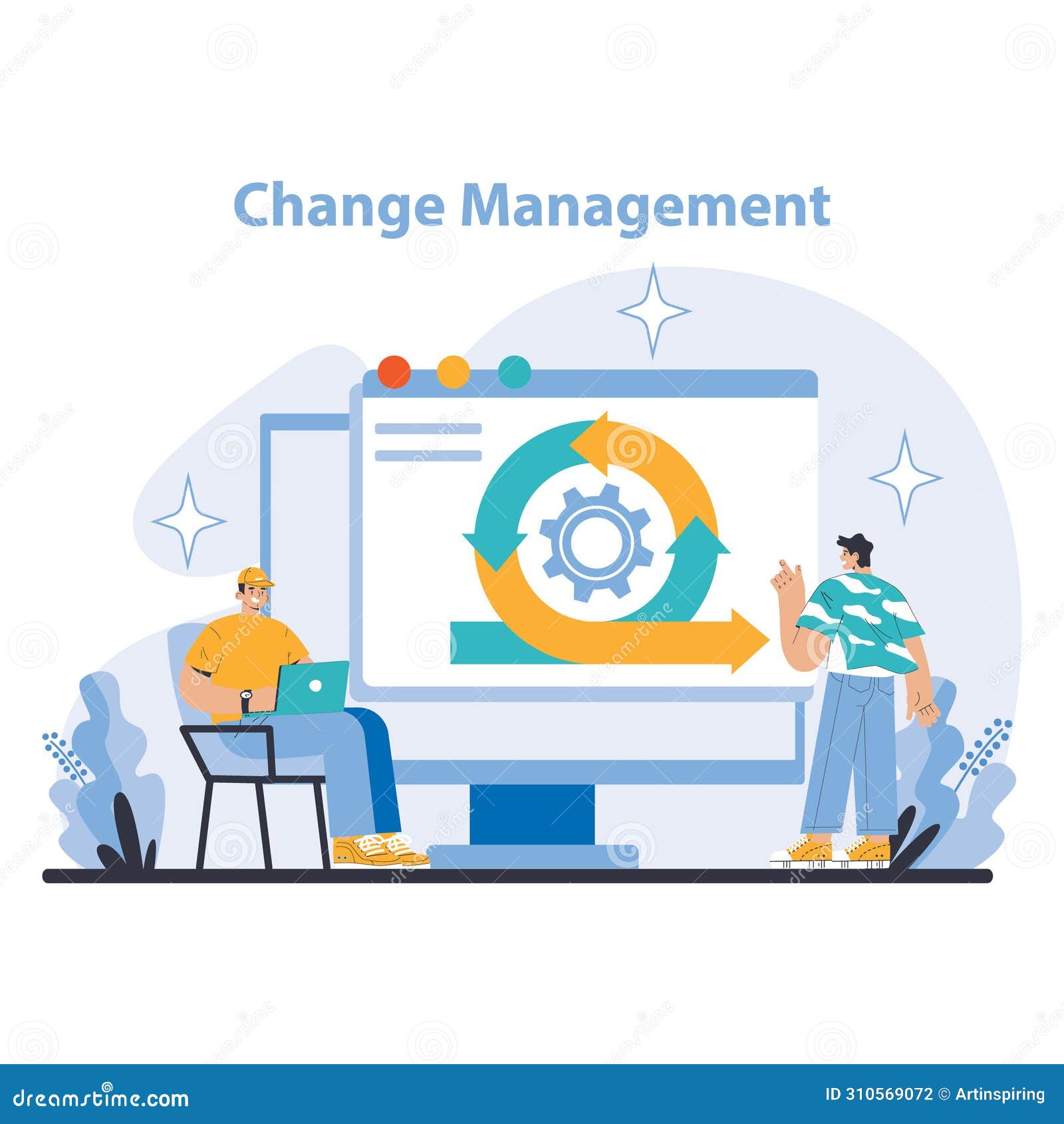 ocm-organizational-change-management-acronym-business-concept