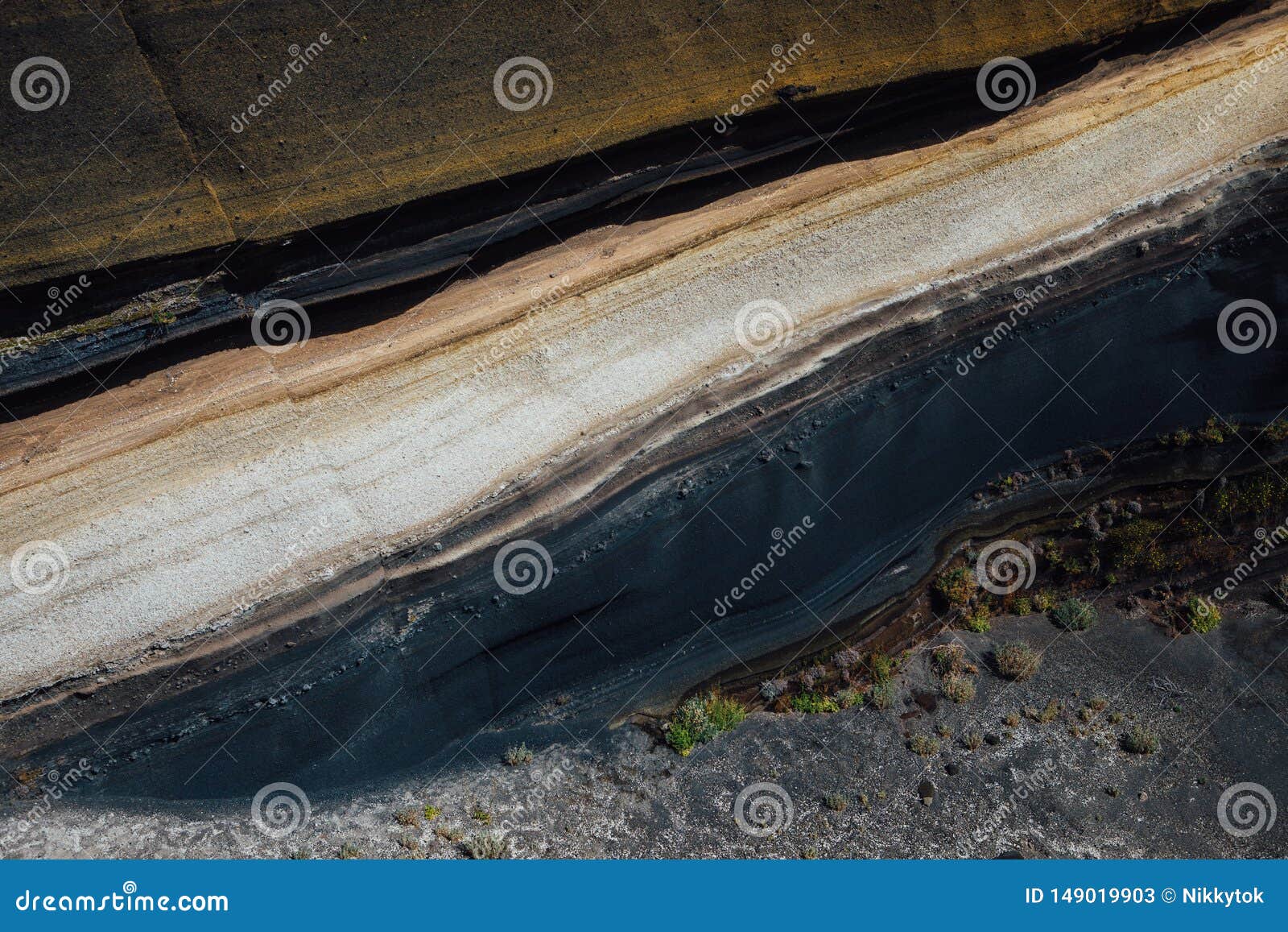 stratum of earth crust in cross-section, abstract background