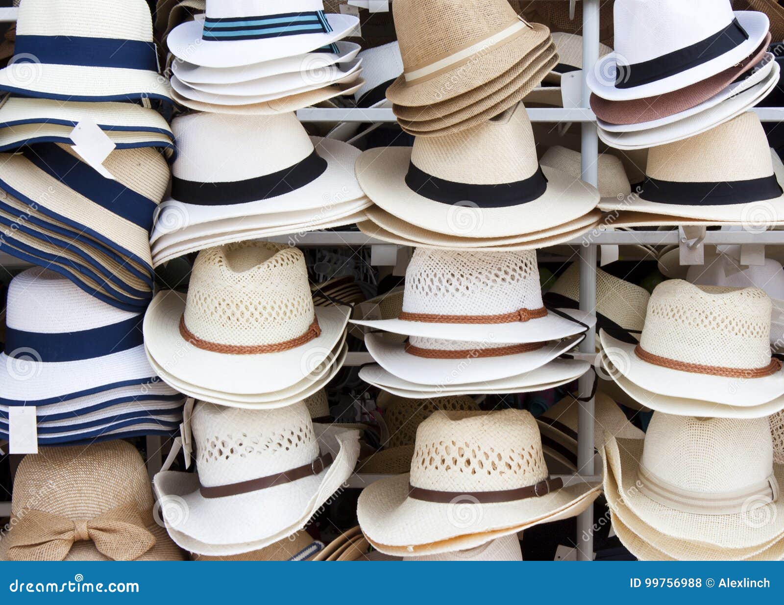 Straw hats on sail stock photo. Image of female, material - 99756988