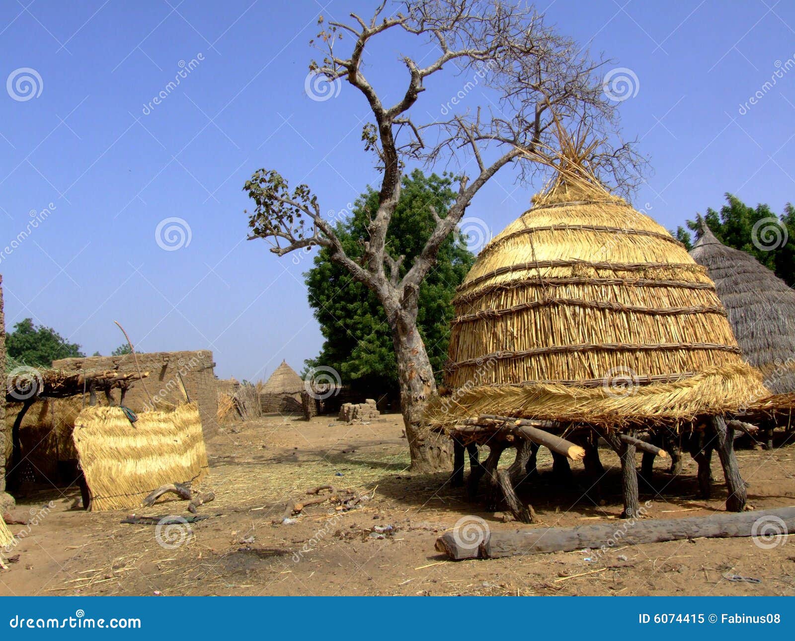 Straw home stock image. Image of house, home, typical 6074415