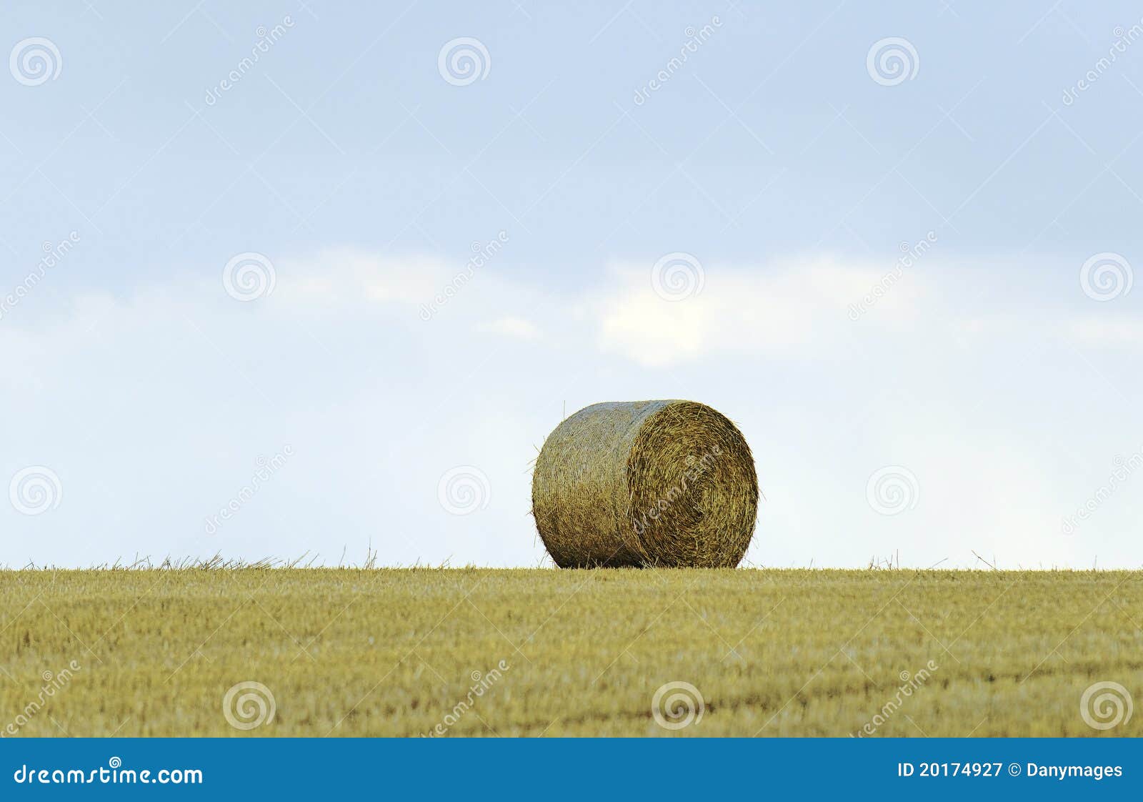 Strawball stock image. Image of roll, agriculture, strawball - 20174927