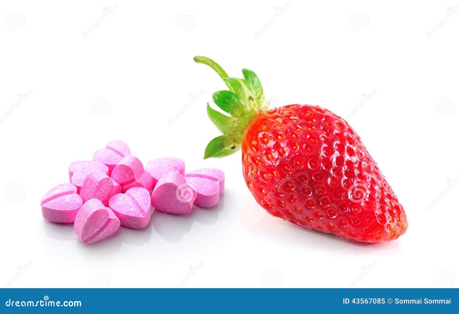 Strawberries Berry and Vitamin C Stock Image Image of macro, food