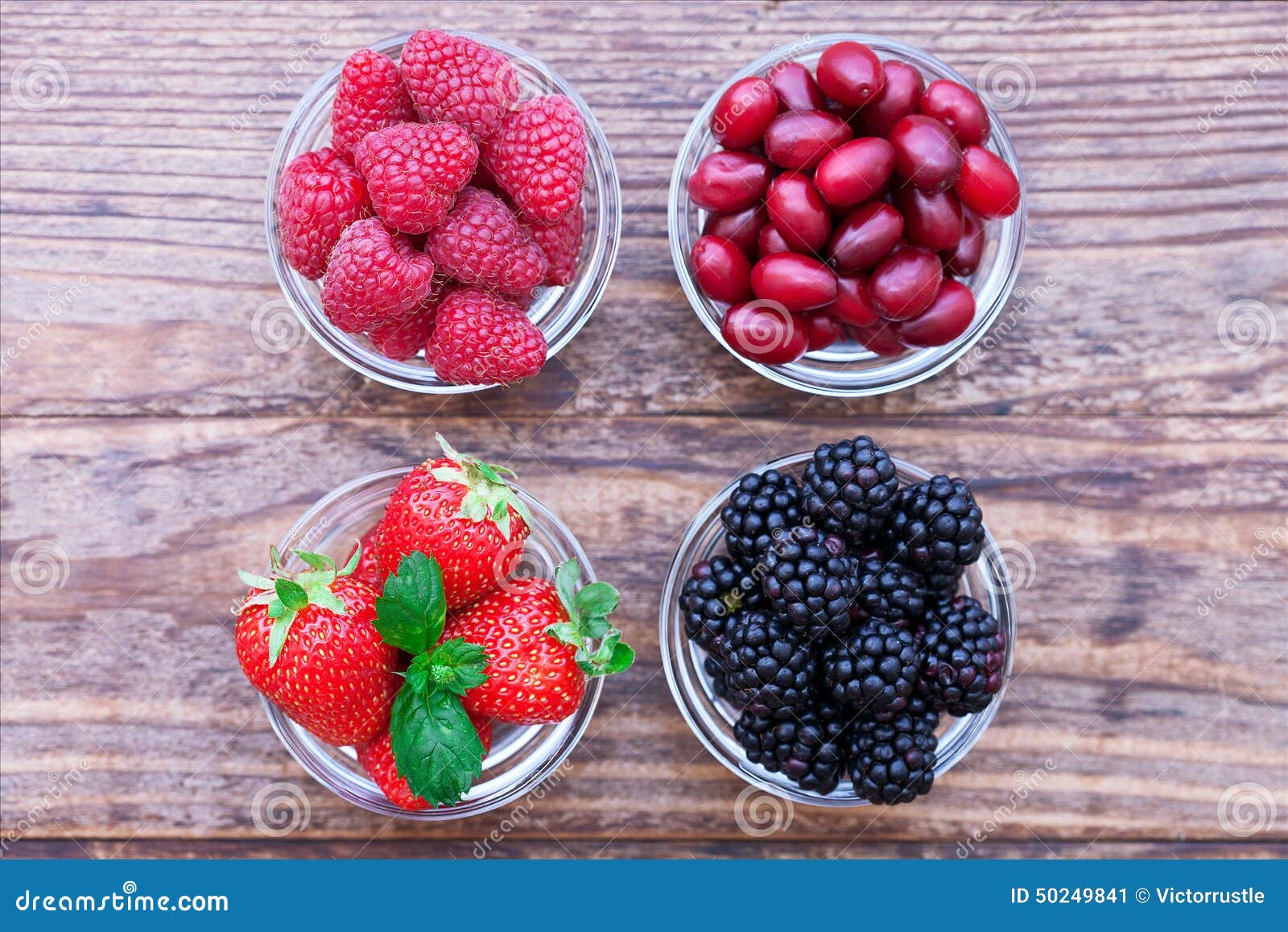 Strawberries, Blueberries, Blackberries and Stock Image - Image of ...