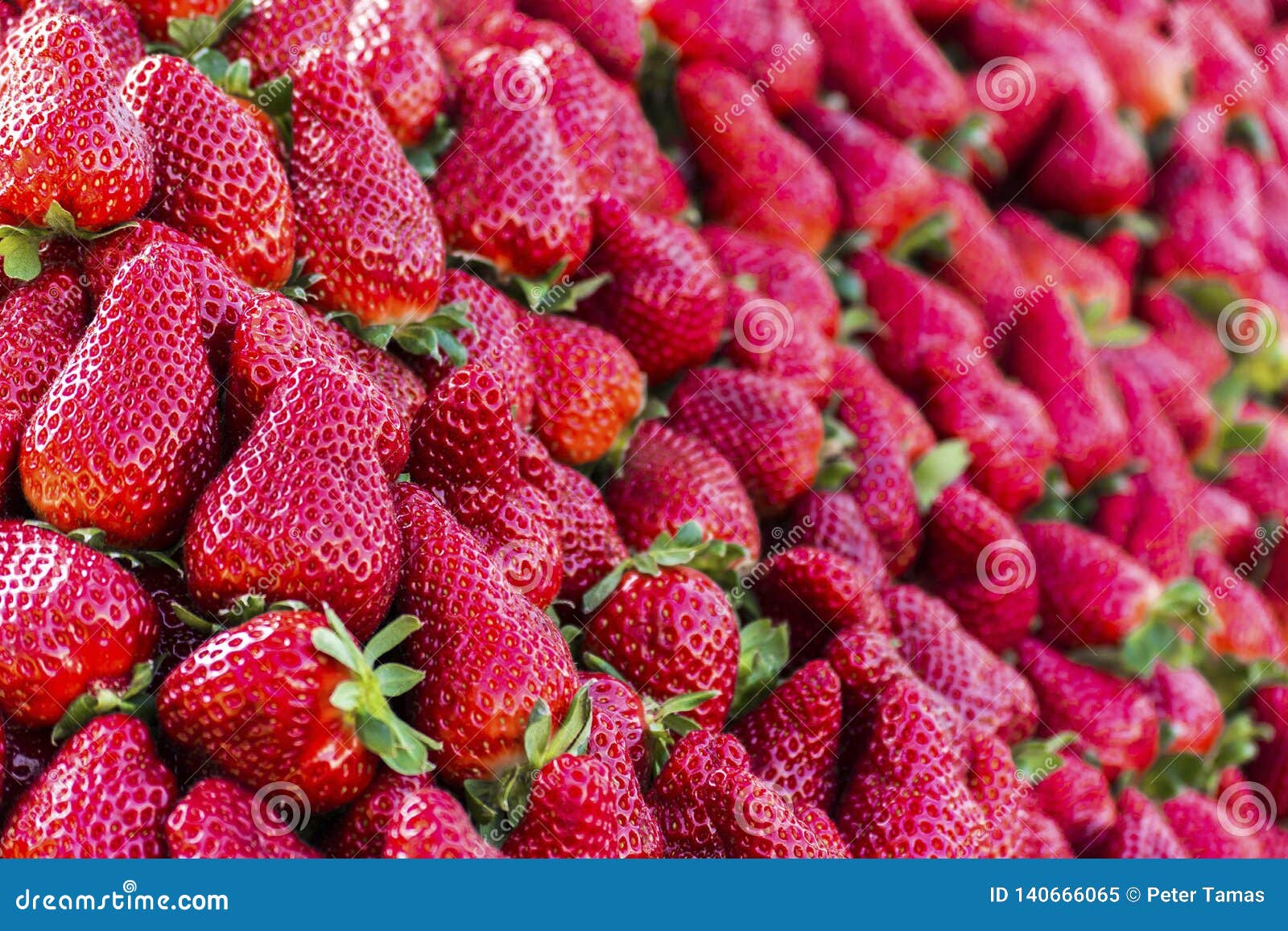Strawberries on the Street Market Stock Image Image of ahens, juicy