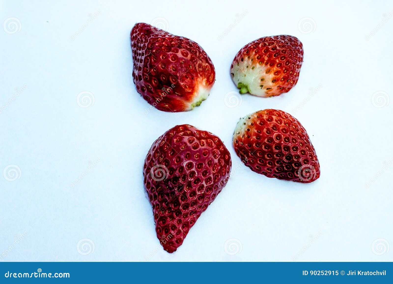 Strawberries in the Spring Sunshine Stock Image Image of healthy