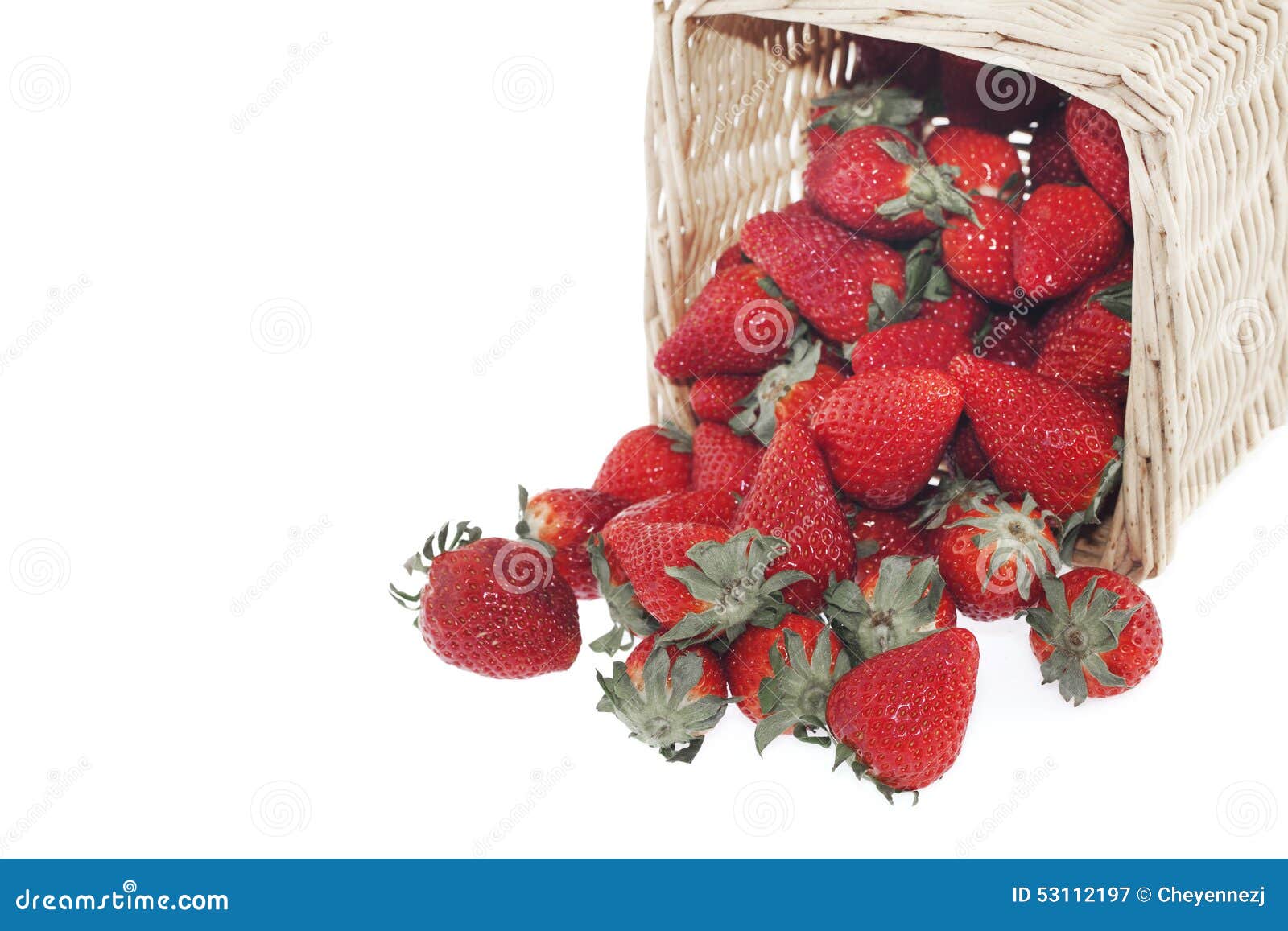 Strawberry basket stock image. Image of group, plant 53112197