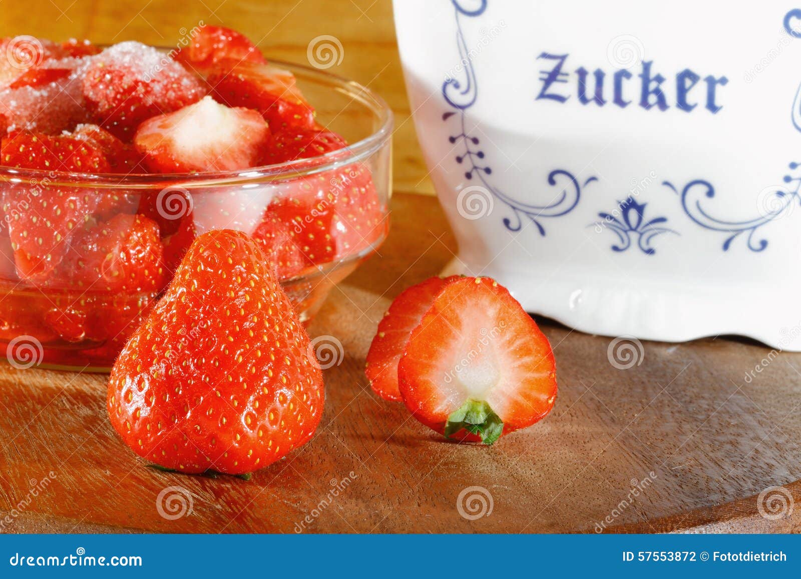 Strawberry in a Bowl, Sugar Bowl Editorial Photography Image of plate, bowl 57553872