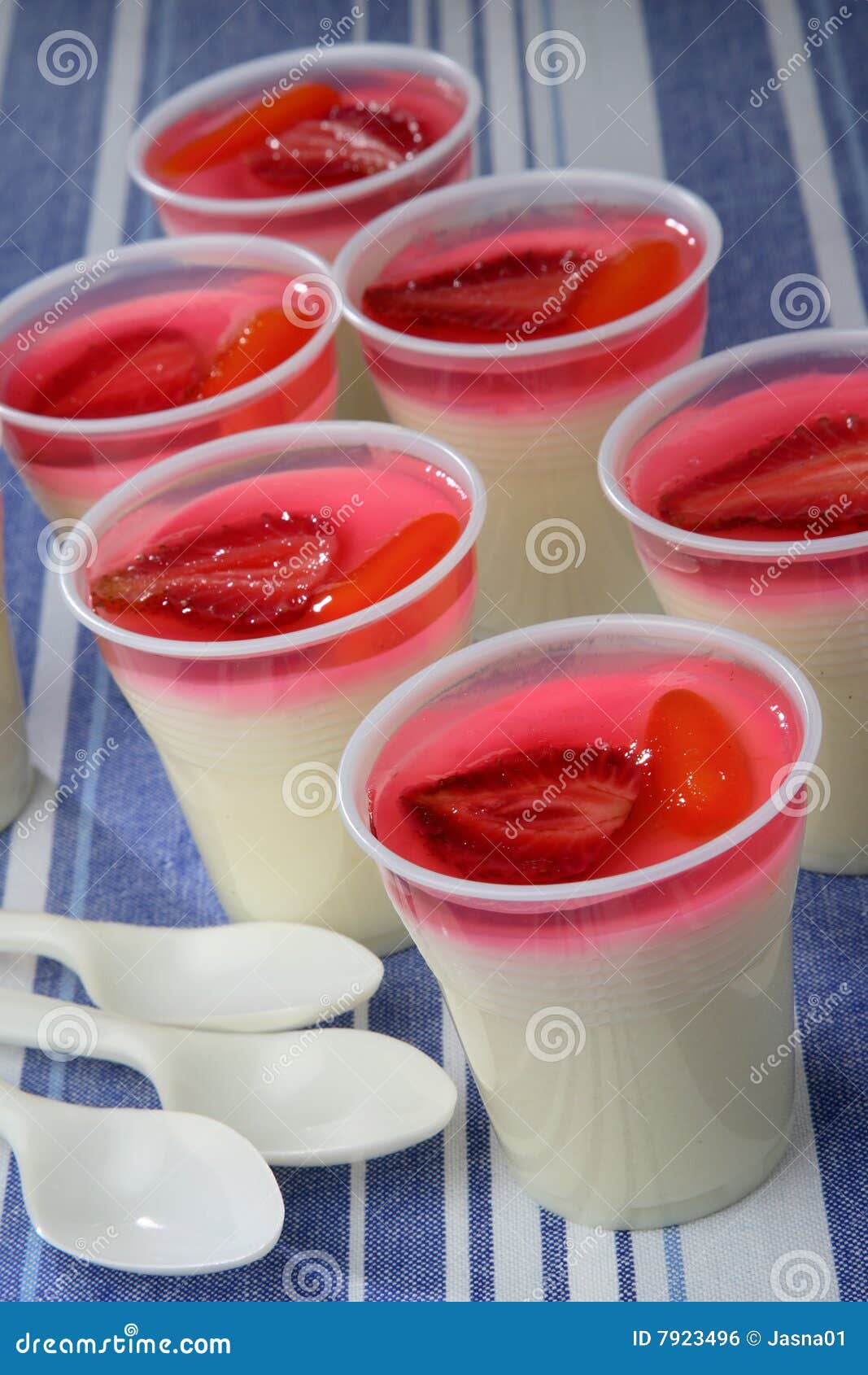 Strawberry Dessert in Glass Stock Photo Image of snack, base 7923496