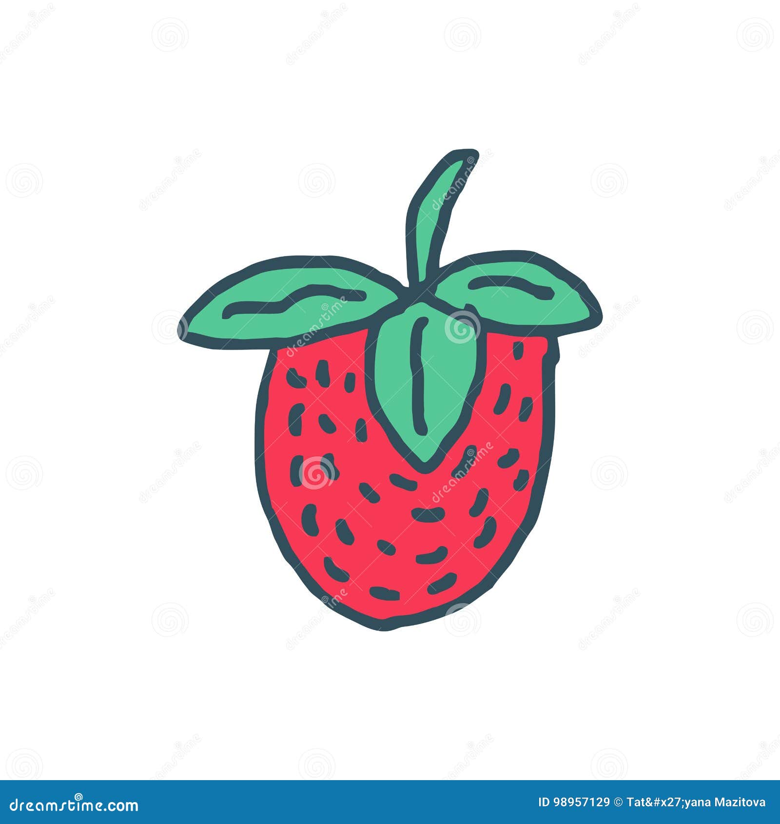 Cartoon Kawaii Strawberry Cute Body Text Stock Illustration 1486095623 |  Shutterstock