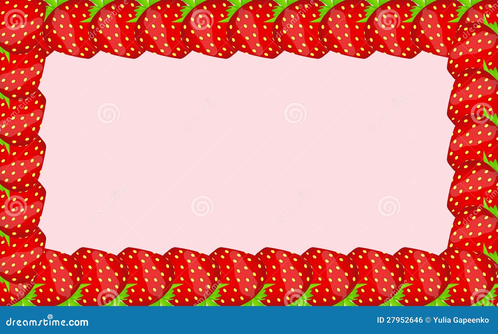 clipart image strawberry border - photo #45