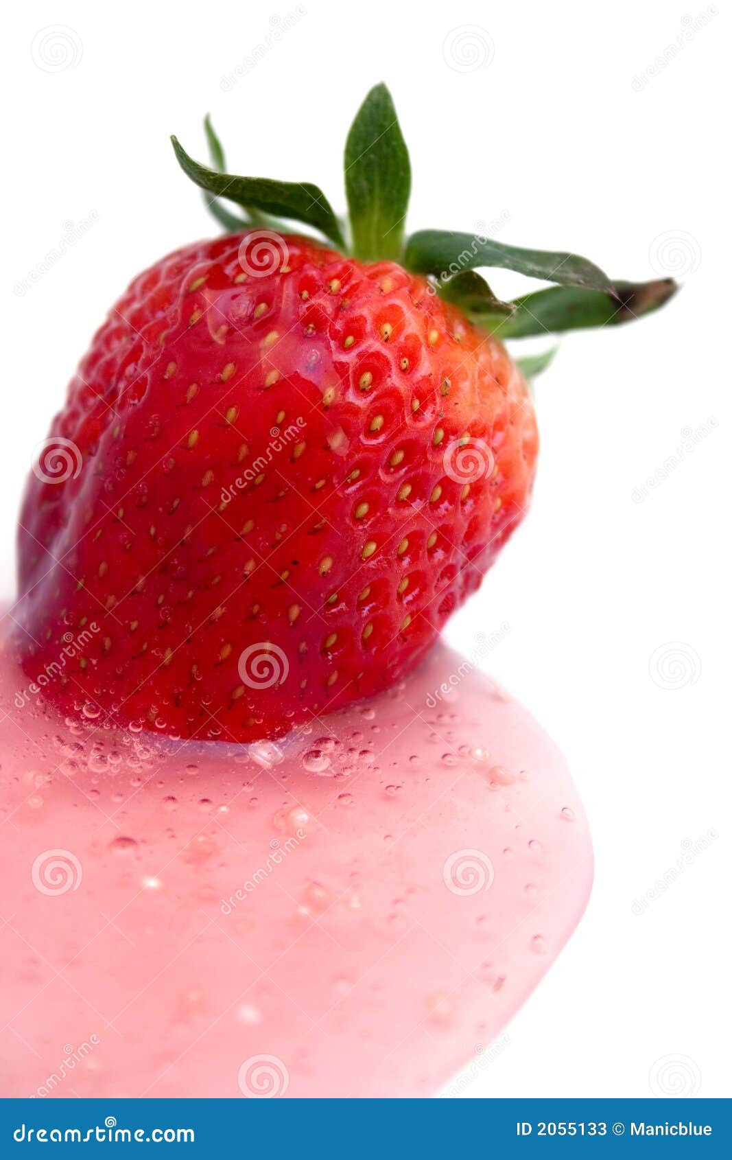 Strawberry gel (2) stock image. Image of conceptual, translucent 2055133