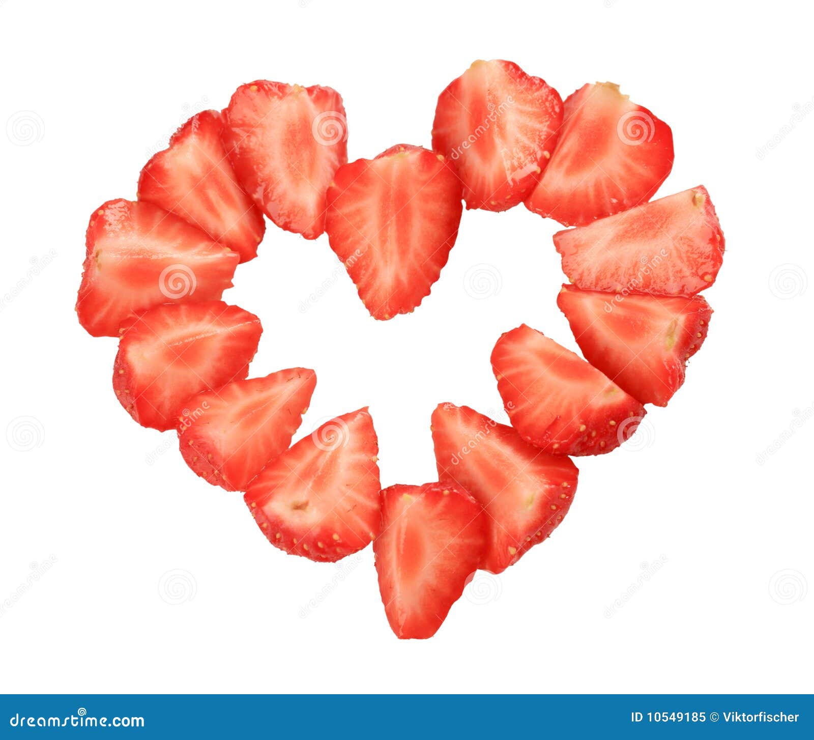 Strawberry heart stock image. Image of healthy, strawberries - 10549185