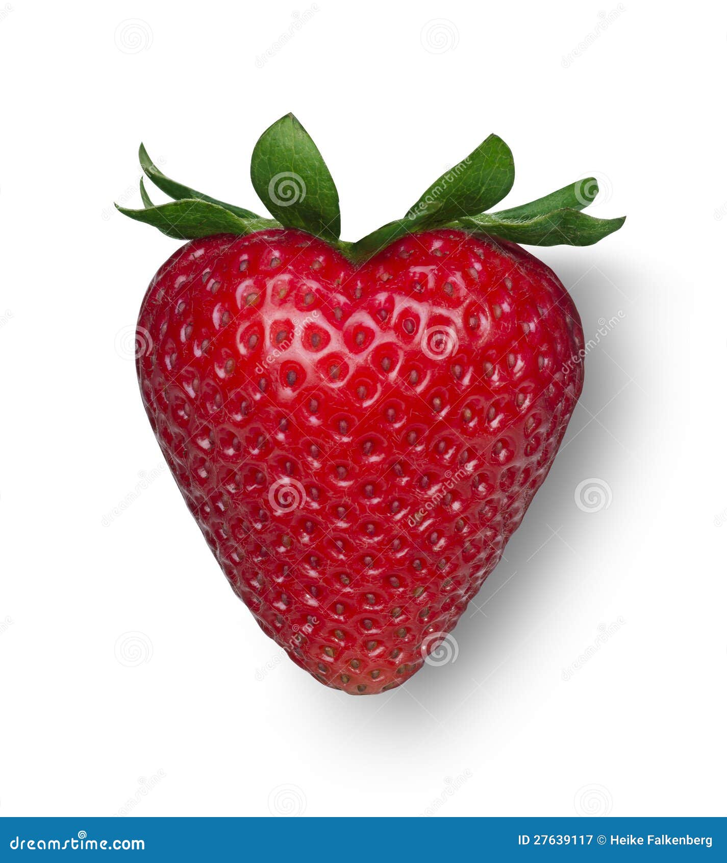 Strawberry Heart stock image. Image of sweet, food, love - 27639117