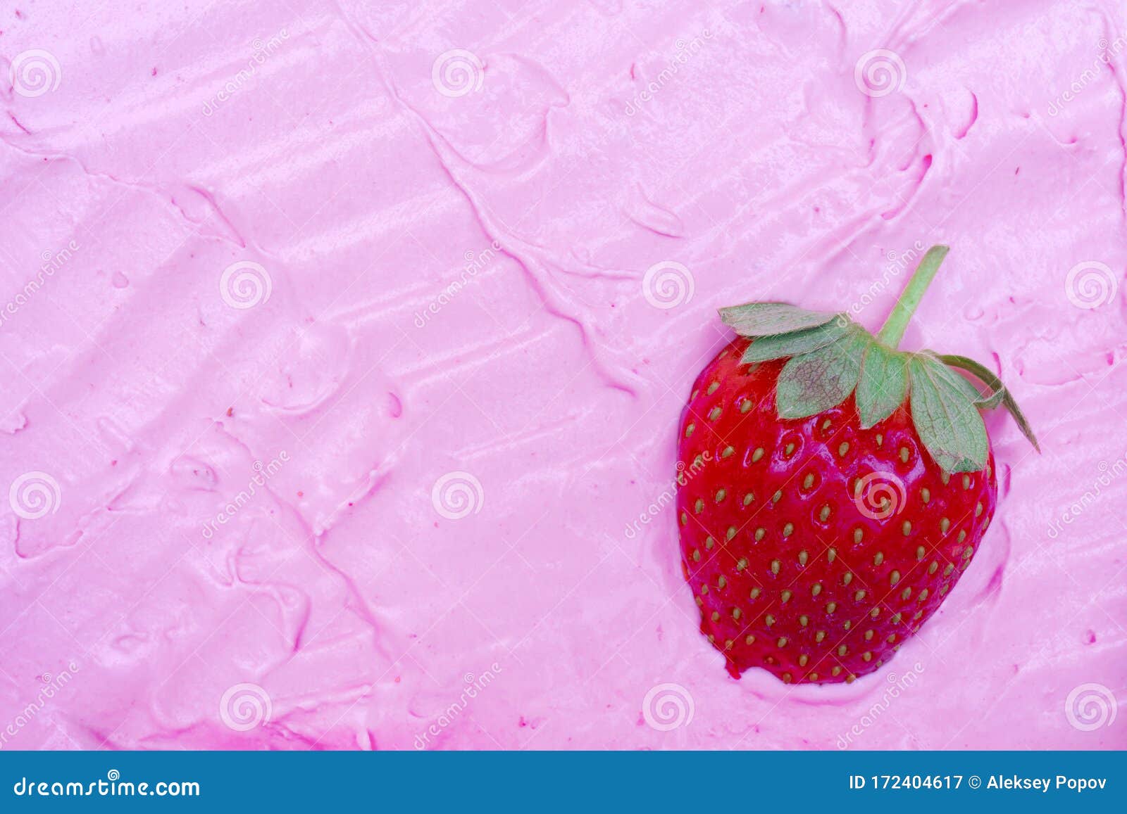 Strawberry Ice Cream Texture. Stock Image Image of icecream, cream 172404617