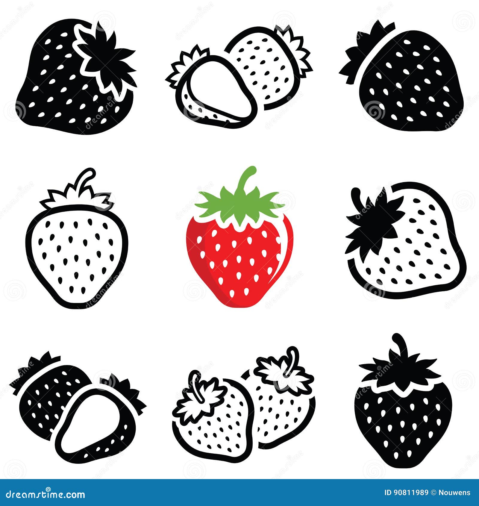 strawberry  icon 