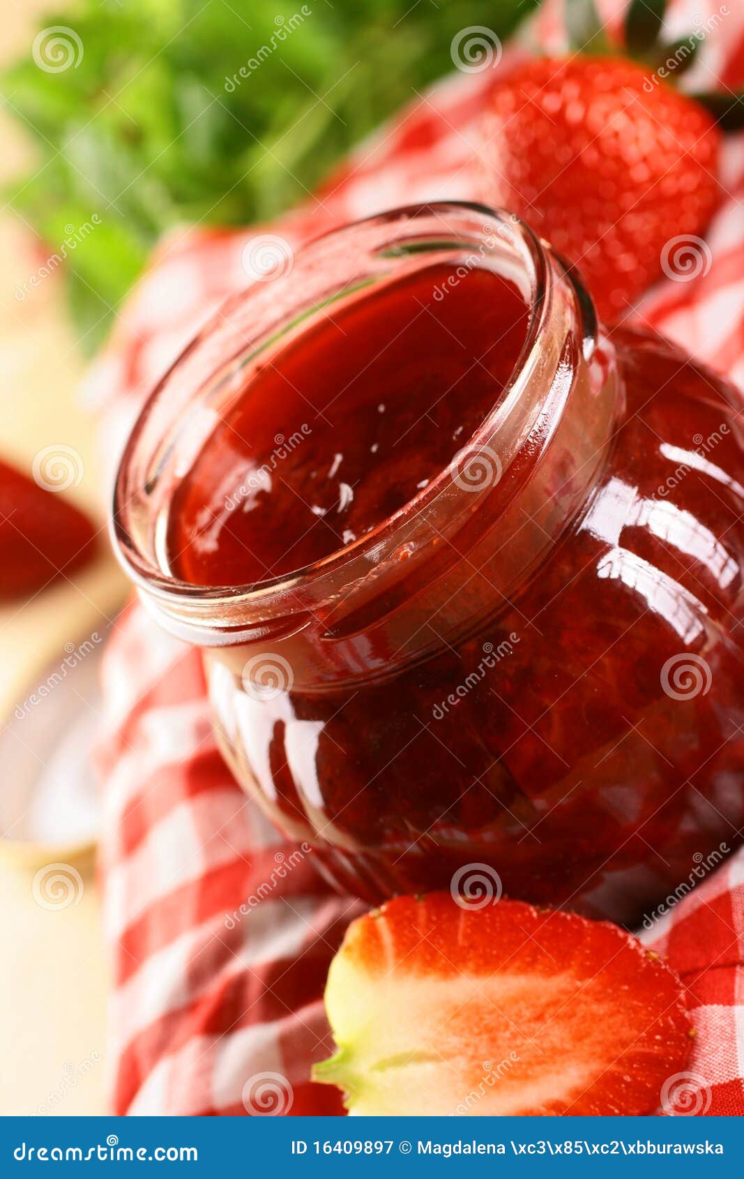 Strawberry Jam stock image. Image of spread, delicious 16409897