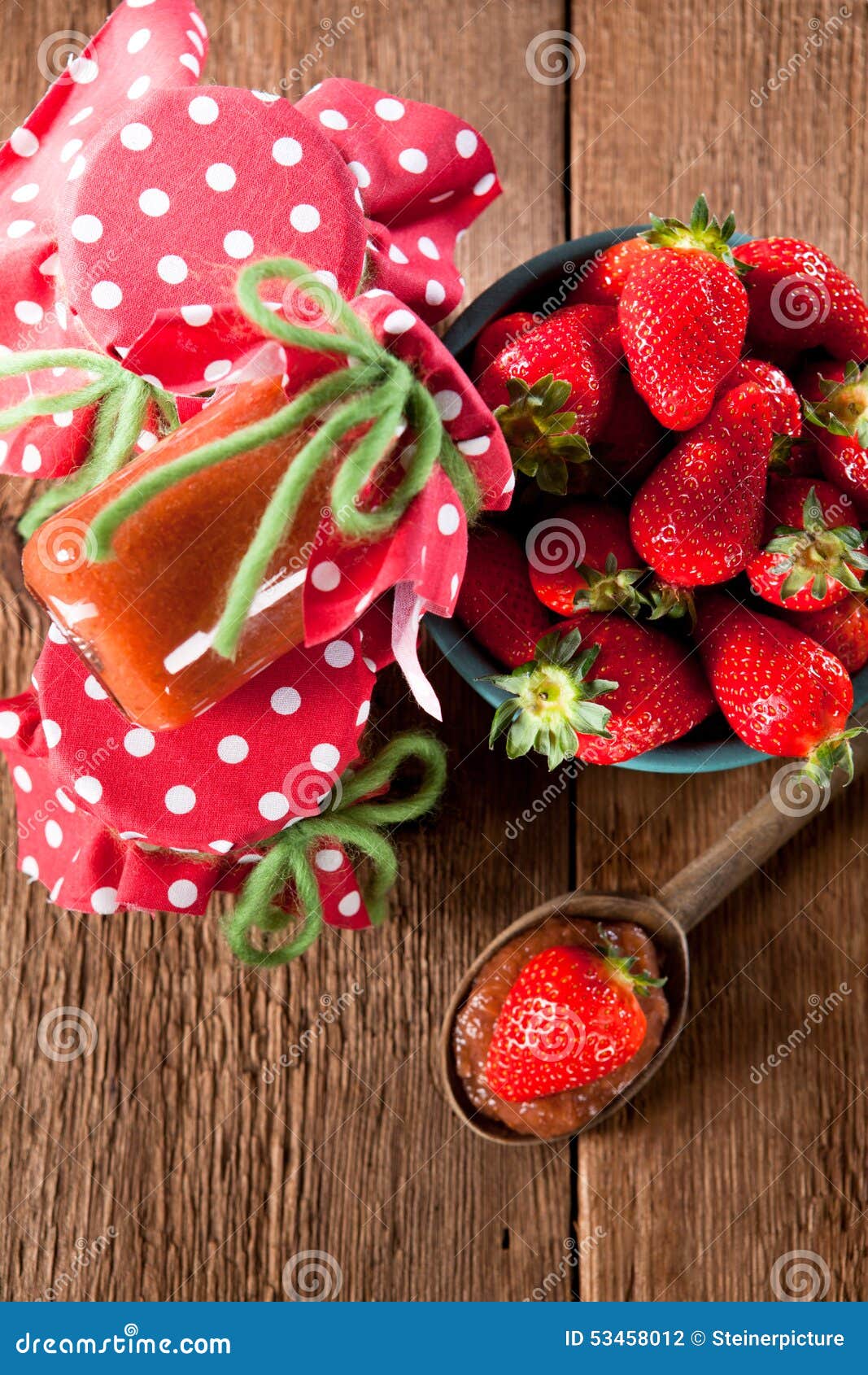 Strawberry jam stock photo. Image of life, health, fruits 53458012