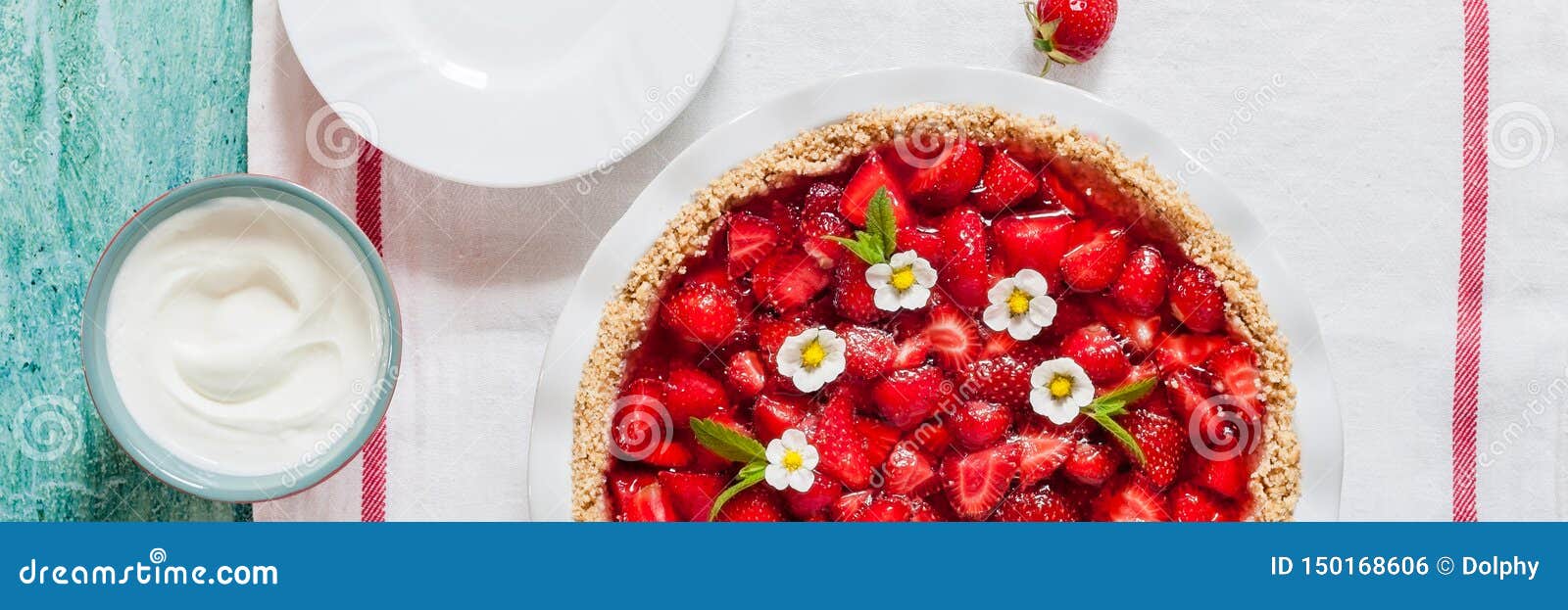 Strawberry Jelly Pie stock photo. Image of culinary 150168606