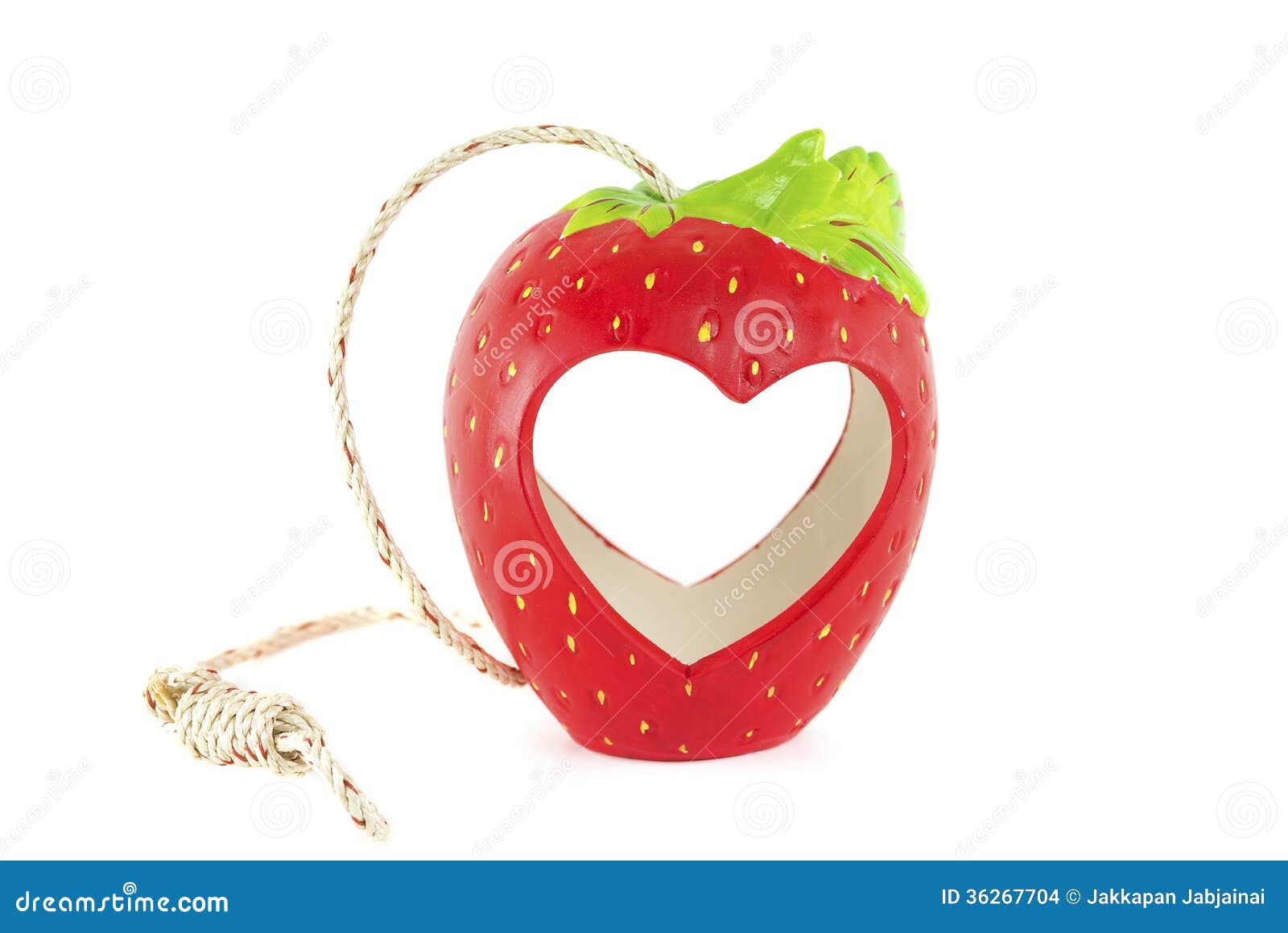 Strawberry for love stock photo. Image of single, generated 36267704