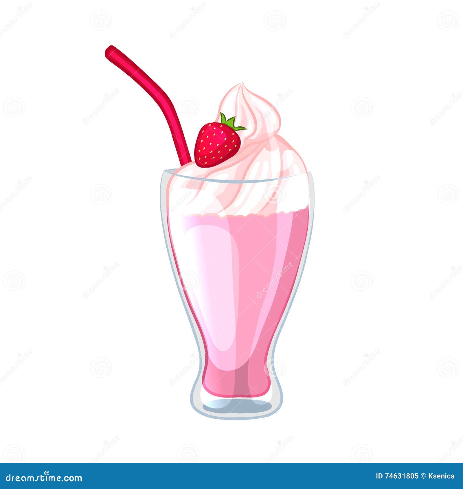 strawberry milkshake clipart - photo #20