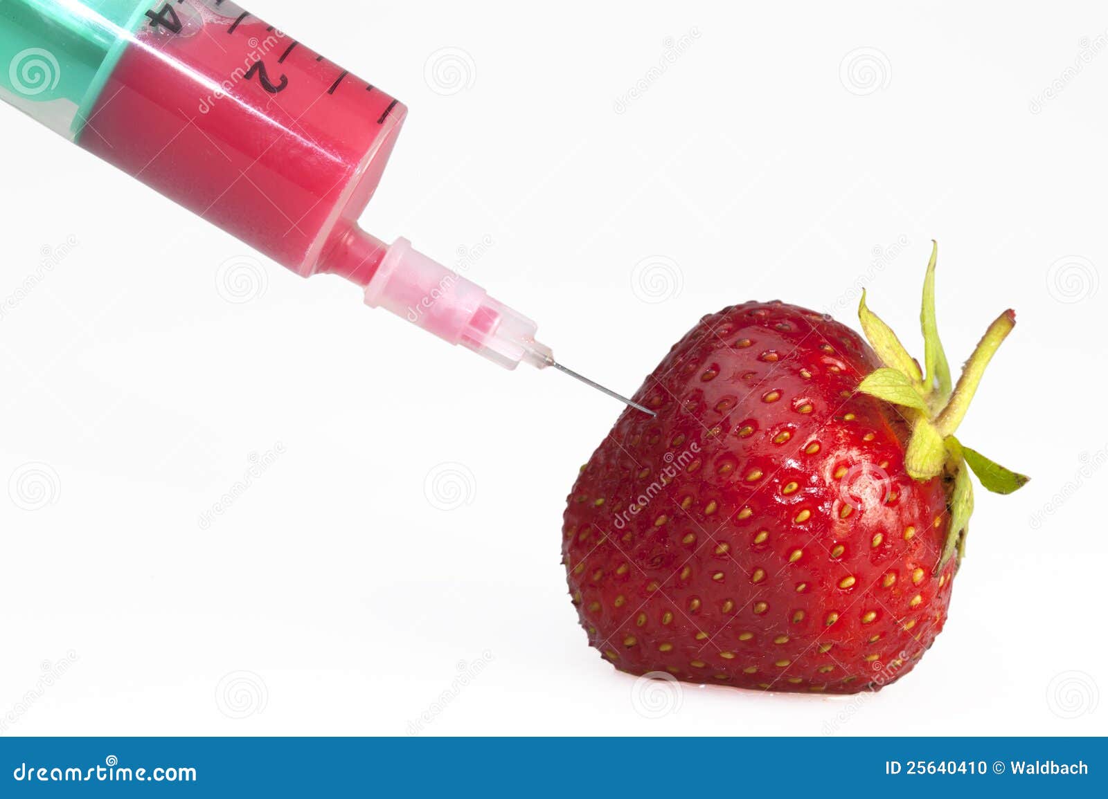 Modified Strawberries RoyaltyFree Stock Image